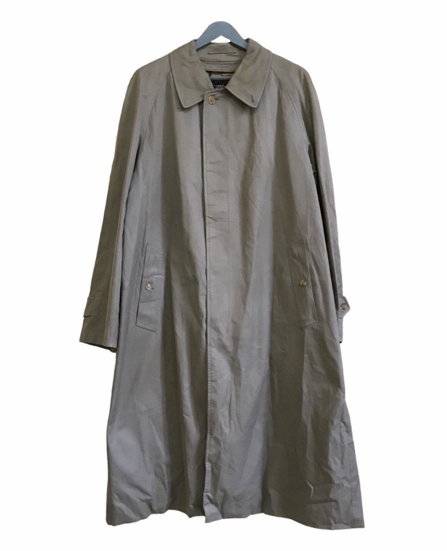 Burberrys’ Plaid Lining Long Trench Coat