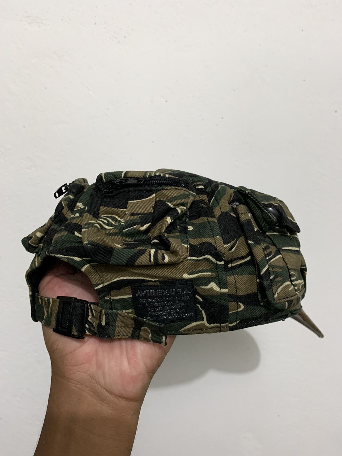 Avirex Rare Avirex Tactical Multipocket Cap Size ONE SIZE - 3 Thumbnail