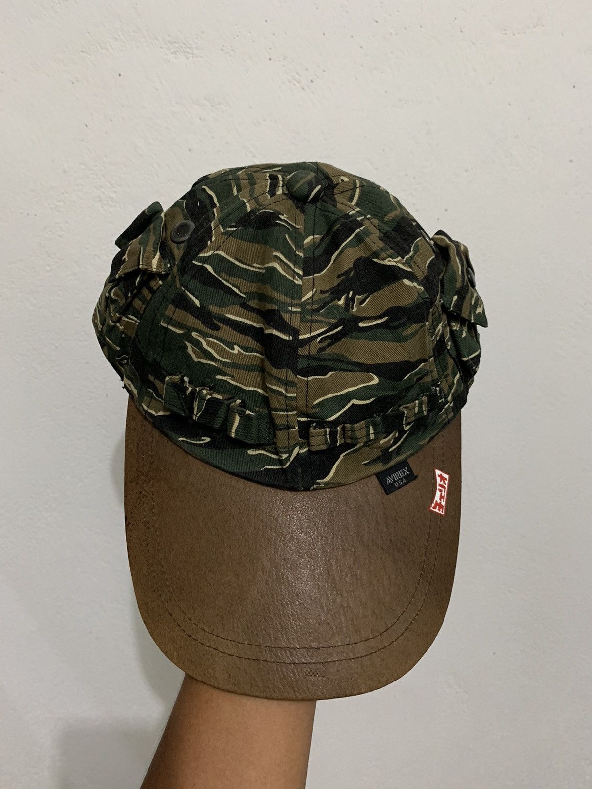 Avirex Rare Avirex Tactical Multipocket Cap Size ONE SIZE - 5 Thumbnail