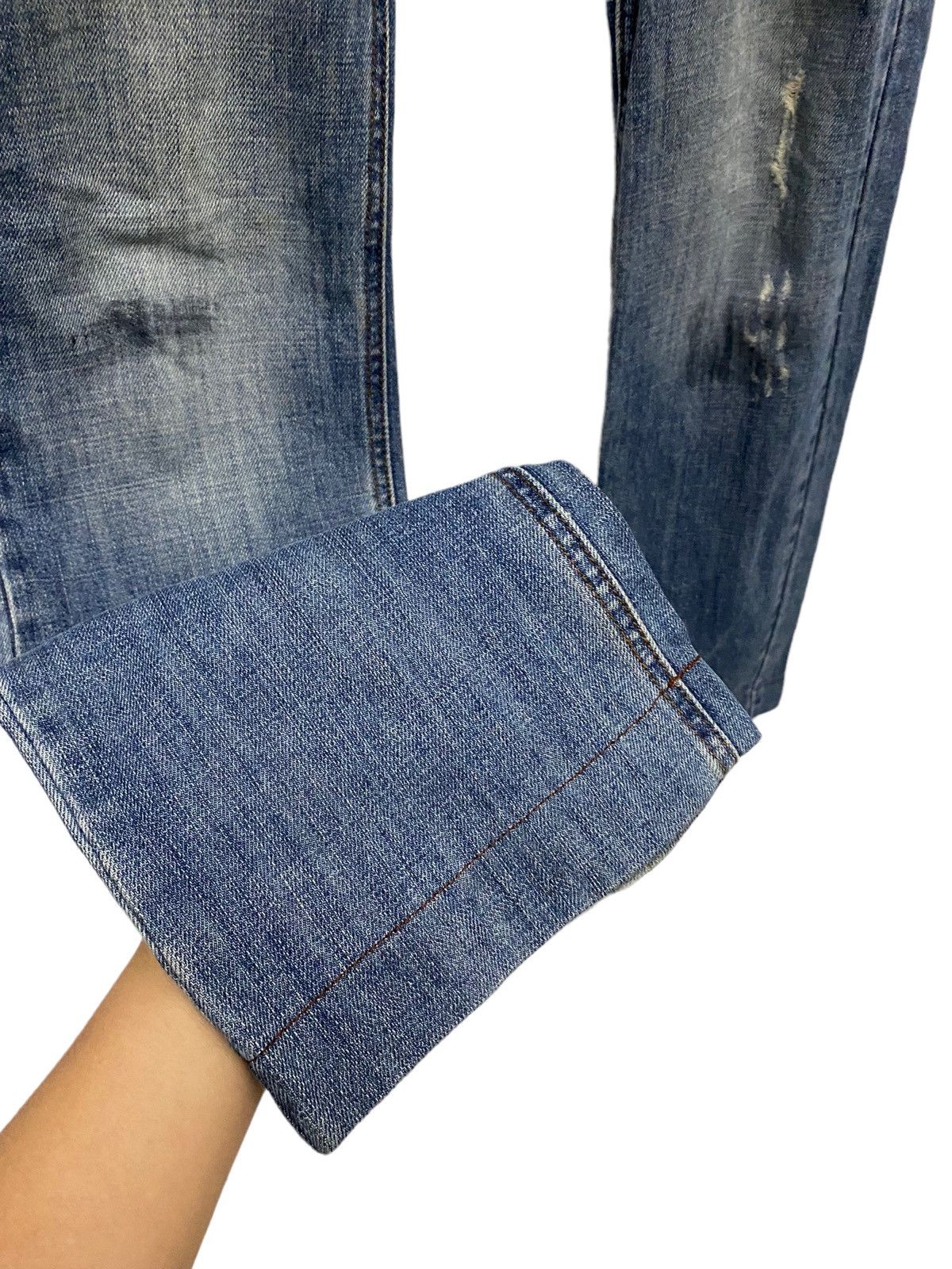 Dolce & Gabbana Dolce & Gabbana Distressed Jeans Size 32" / US 10 / IT 46 - 6 Thumbnail