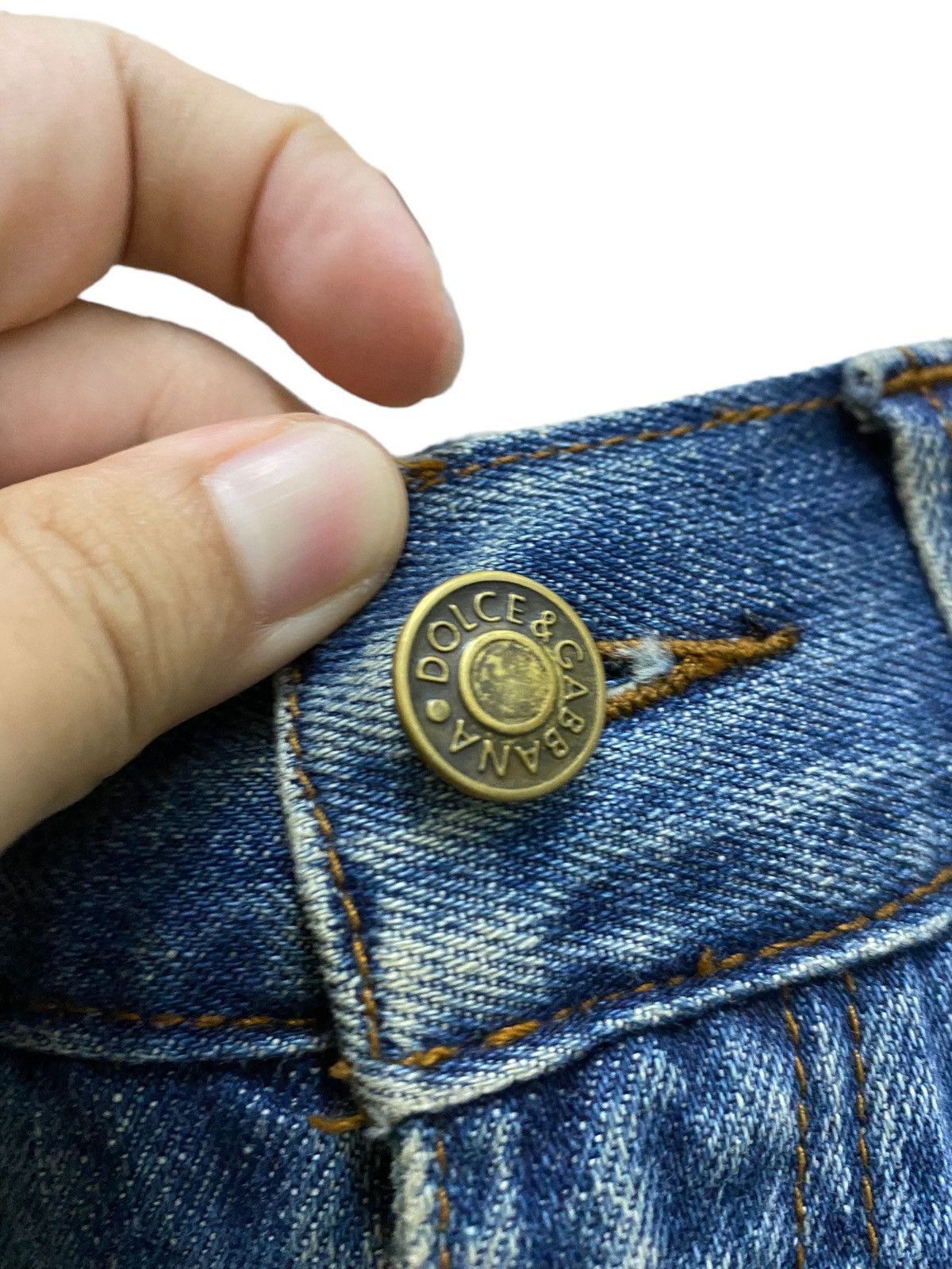 Dolce & Gabbana Dolce & Gabbana Distressed Jeans Size 32" / US 10 / IT 46 - 5 Thumbnail