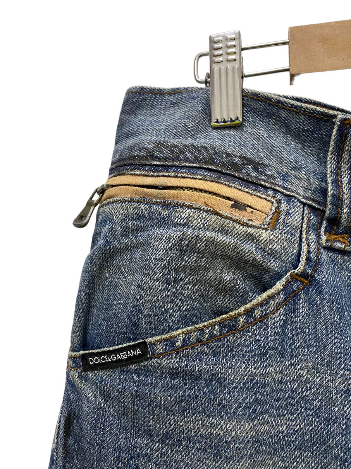 Dolce & Gabbana Dolce & Gabbana Distressed Jeans Size 32" / US 10 / IT 46 - 3 Thumbnail
