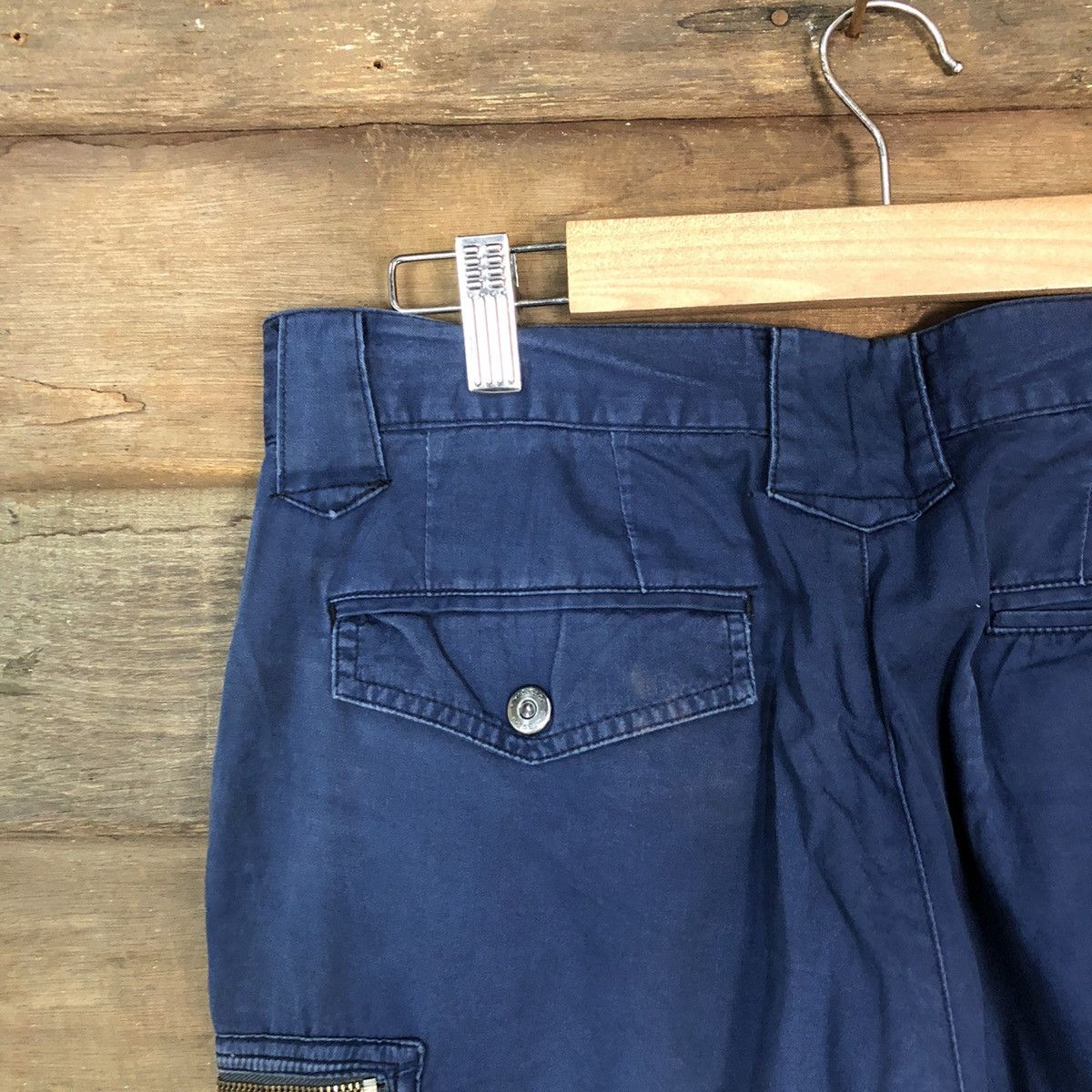 Japanese Brand Field Message Blue multi pocket tactical Cargo Pants #5031 Size US 30 / EU 46 - 13 Thumbnail