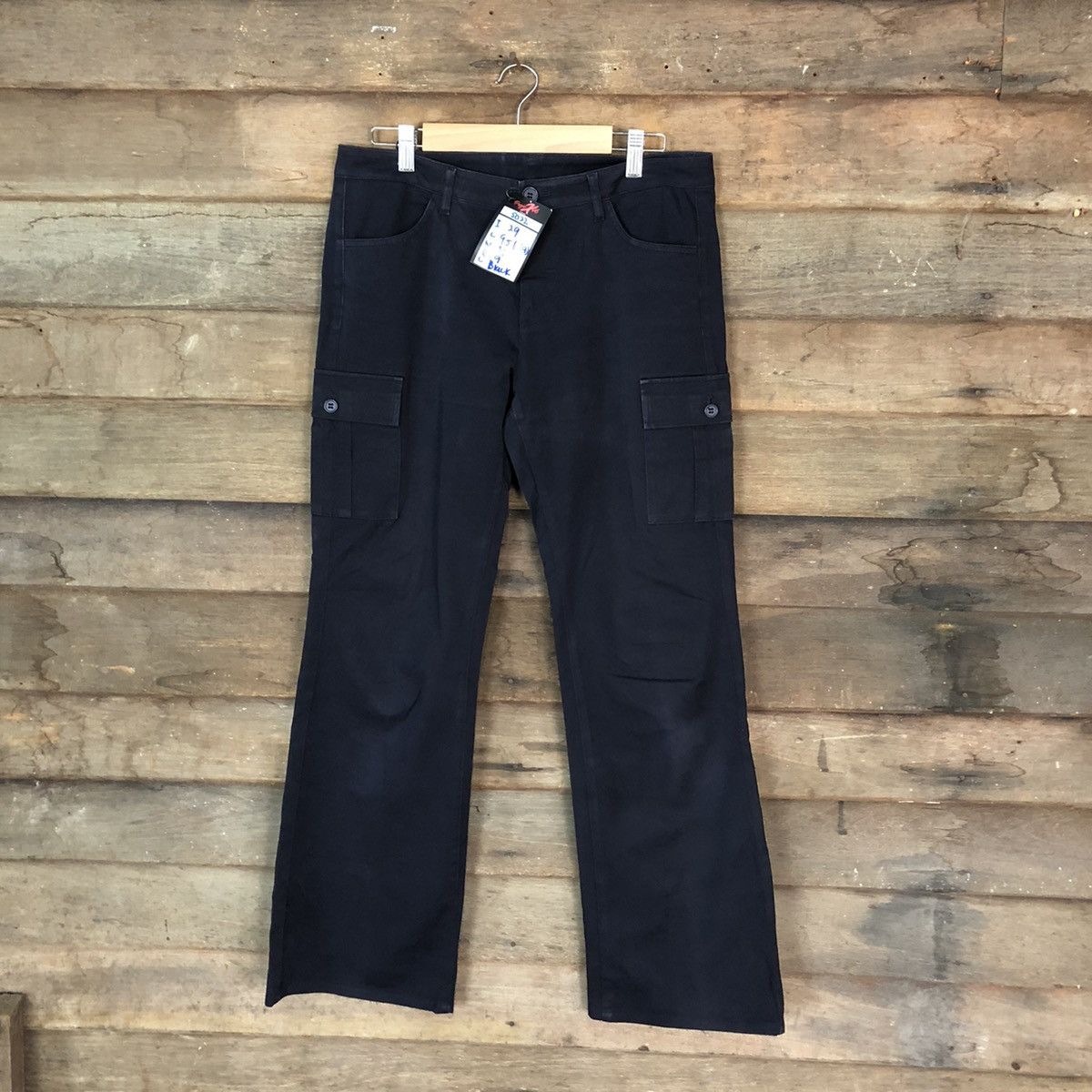 Japanese Brand Uniqlo Black japan streetwear utility Cargo Pants #5022 Size US 29 - 1 Thumbnail