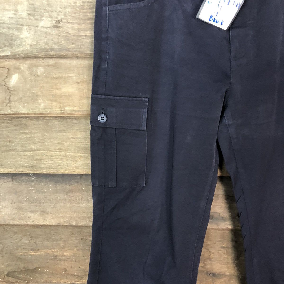 Japanese Brand Uniqlo Black japan streetwear utility Cargo Pants #5022 Size US 29 - 6 Thumbnail