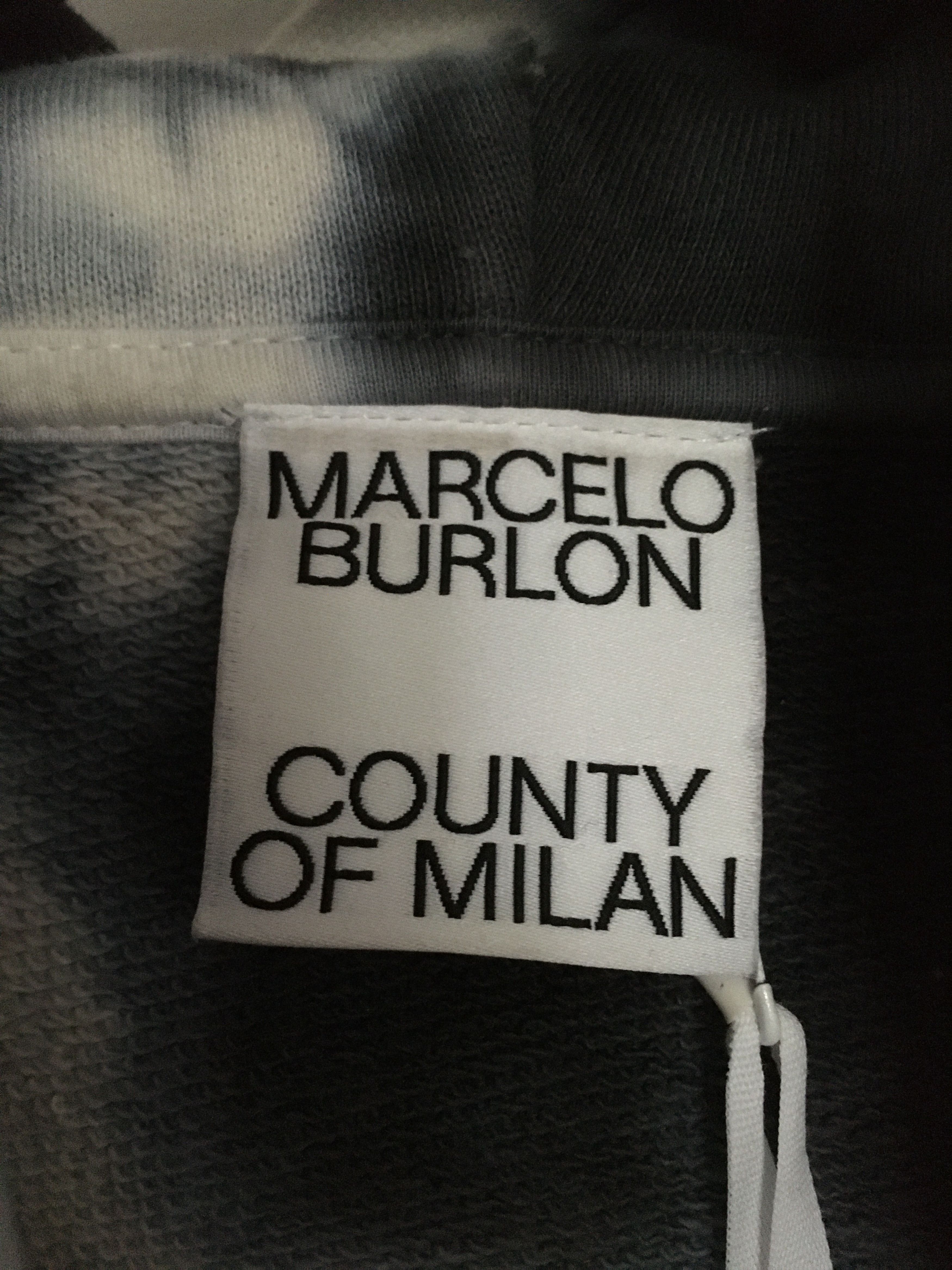 Marcelo Burlon Tie Dye Oversized Hoody Size US L / EU 52-54 / 3 - 9 Thumbnail
