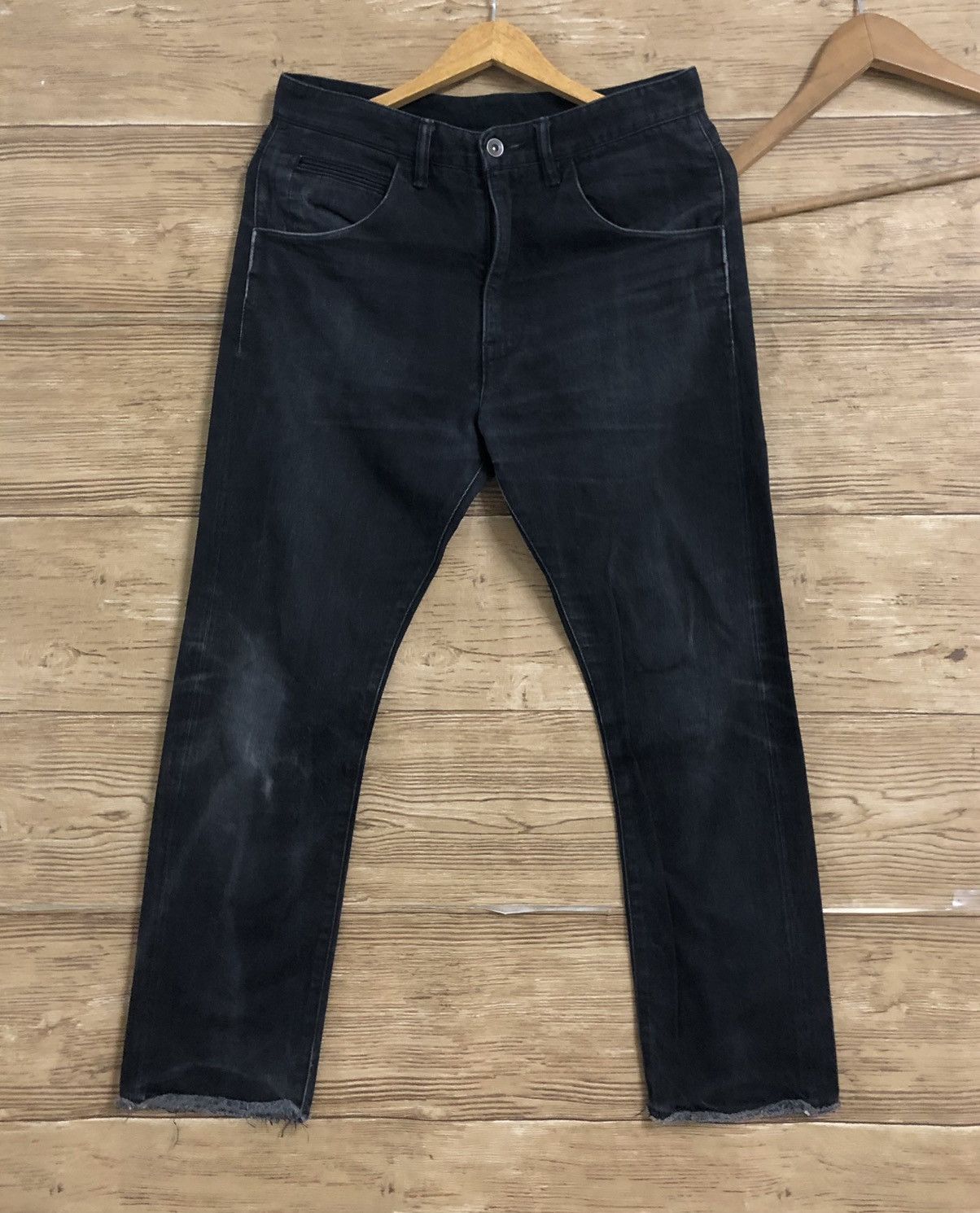 Japanese Brand BUKHT Selvedge Denim W31 L36 Skinny Punk