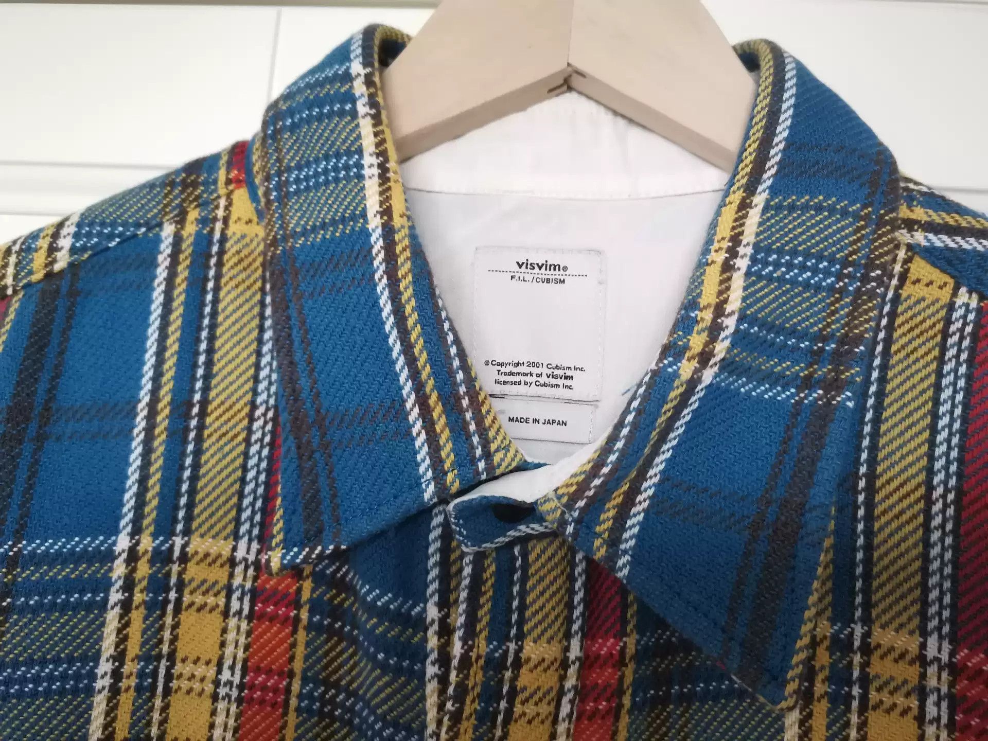 Visvim plaid shirt