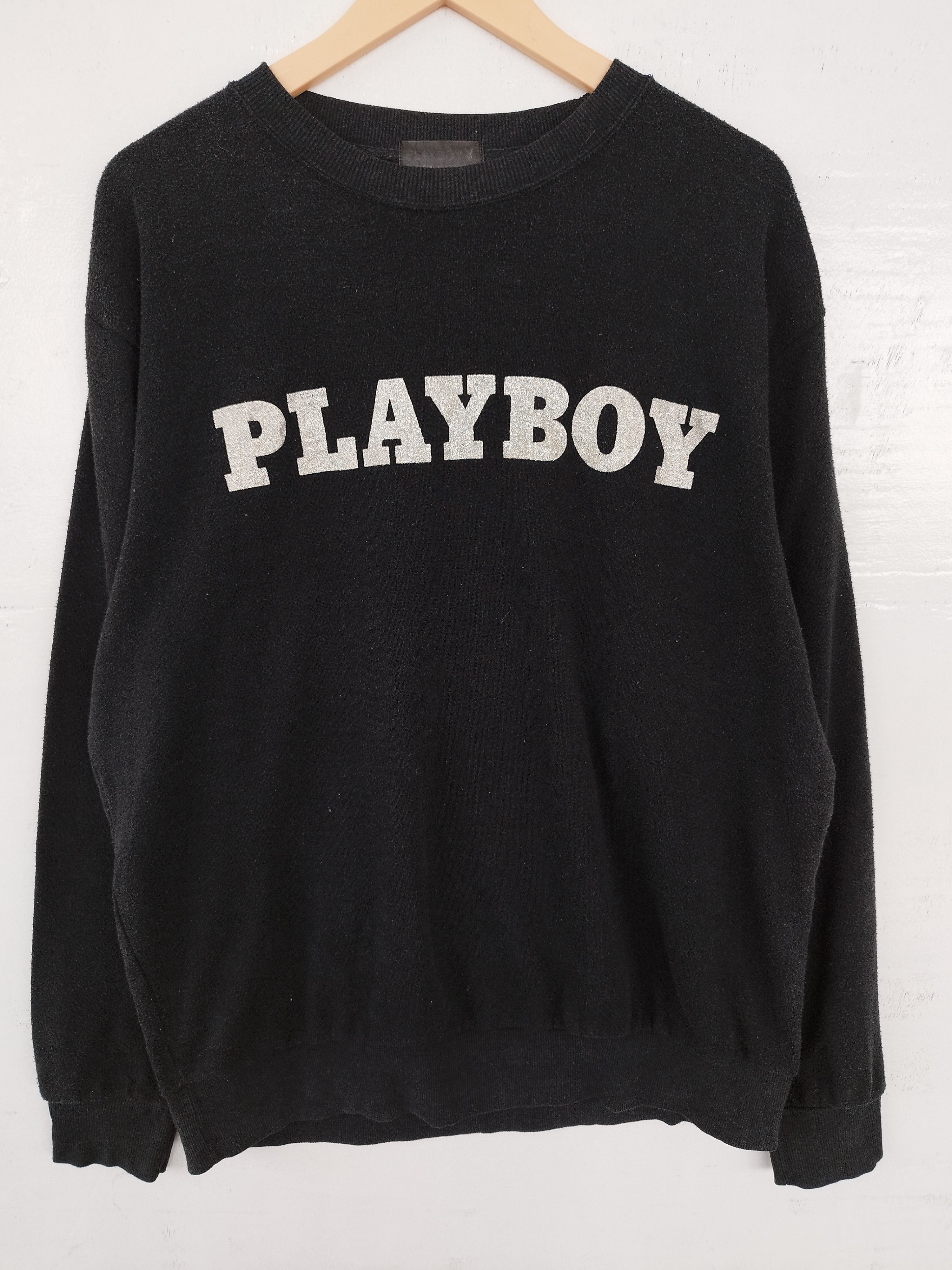 Playboy 🔥 Vintage Playboy sweatshirt big logo Size US XL / EU 56 / 4 - 3 Thumbnail