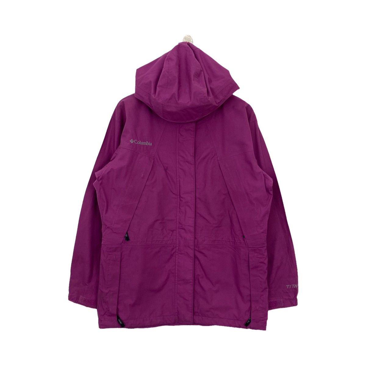 COLUMBIA TITANIUM Light Jacket Puffer Trench Coat Parka