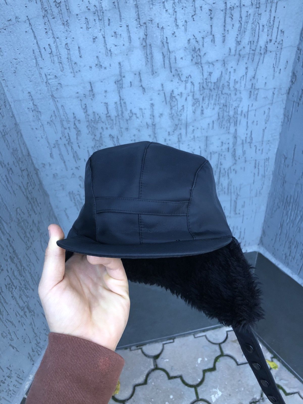 Vintage 90s Alt Beanie Mohair Streetwear Hype American VTg