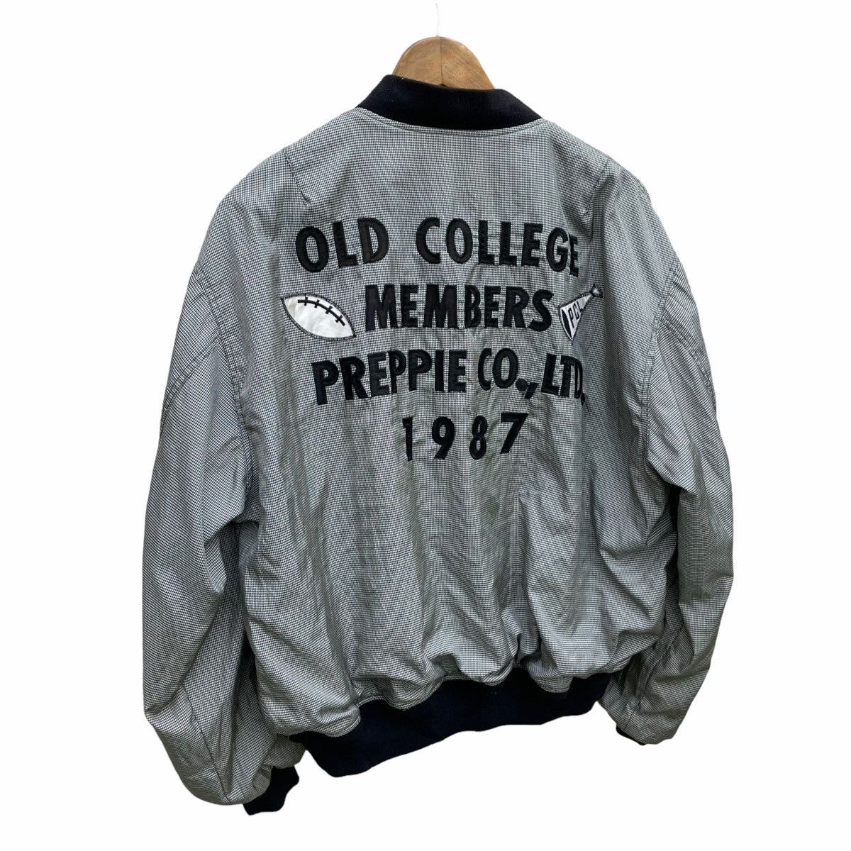Japanese Brand × Vintage 💥80s PREPPIE Co LTD SPORT BOMBER JACKET Size US L / EU 52-54 / 3 - 5 Thumbnail
