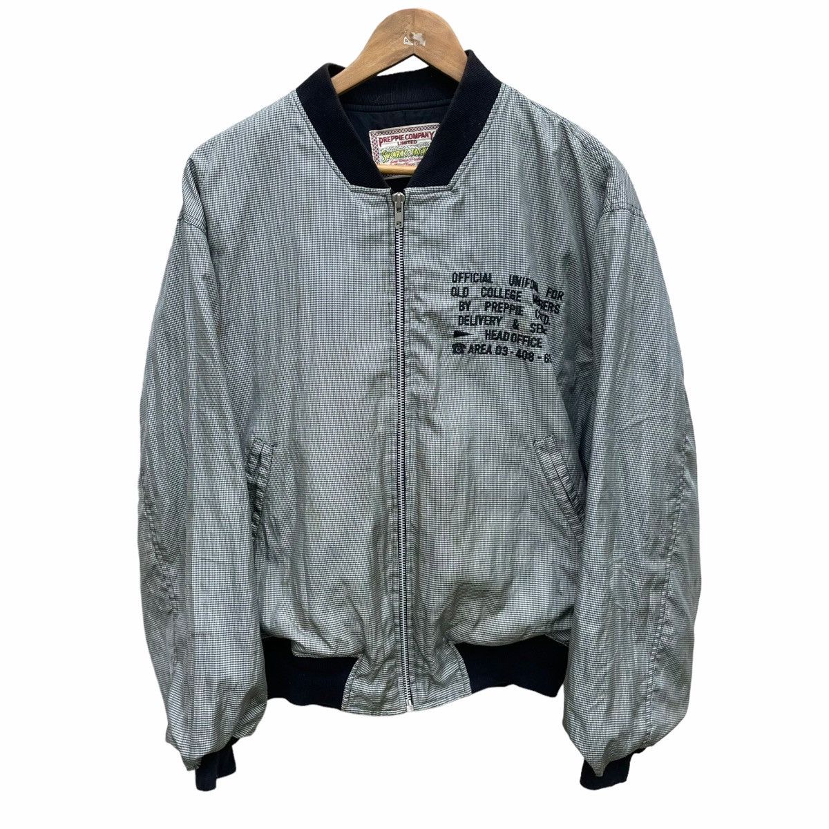 Japanese Brand × Vintage 💥80s PREPPIE Co LTD SPORT BOMBER JACKET Size US L / EU 52-54 / 3 - 2 Thumbnail