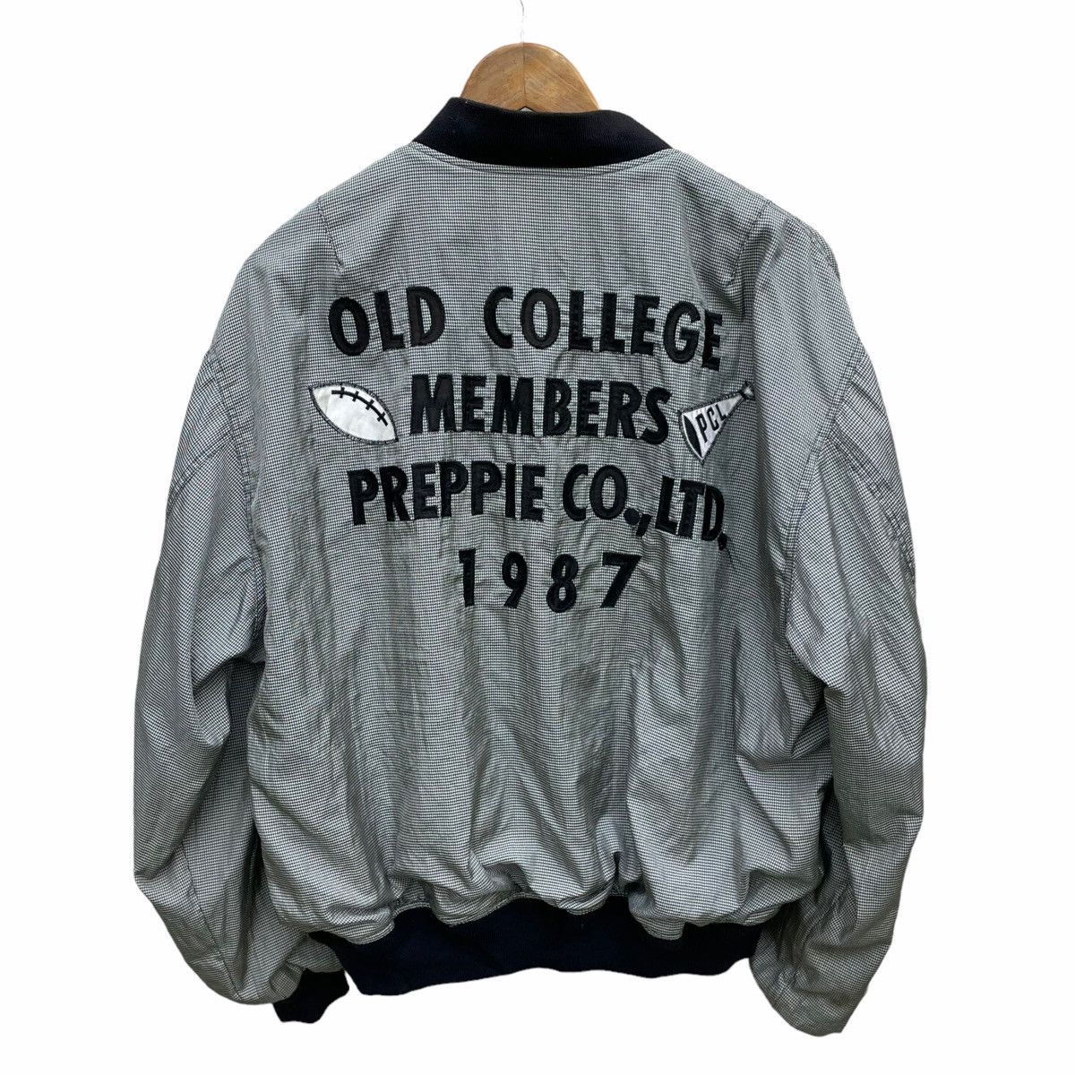 Japanese Brand × Vintage 💥80s PREPPIE Co LTD SPORT BOMBER JACKET Size US L / EU 52-54 / 3 - 1 Thumbnail