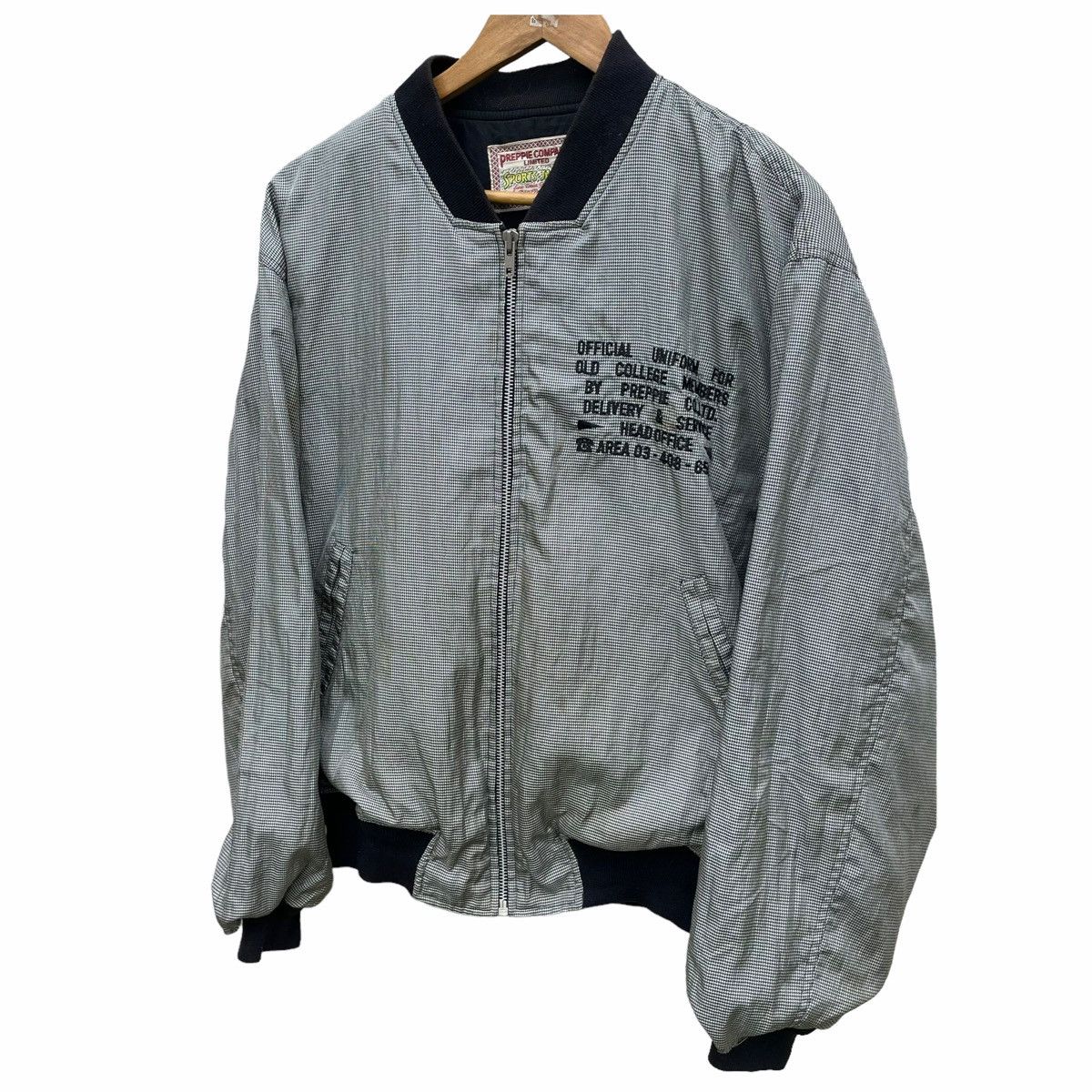 Japanese Brand × Vintage 💥80s PREPPIE Co LTD SPORT BOMBER JACKET Size US L / EU 52-54 / 3 - 3 Thumbnail