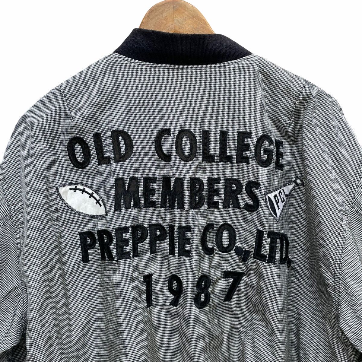Japanese Brand × Vintage 💥80s PREPPIE Co LTD SPORT BOMBER JACKET Size US L / EU 52-54 / 3 - 6 Thumbnail