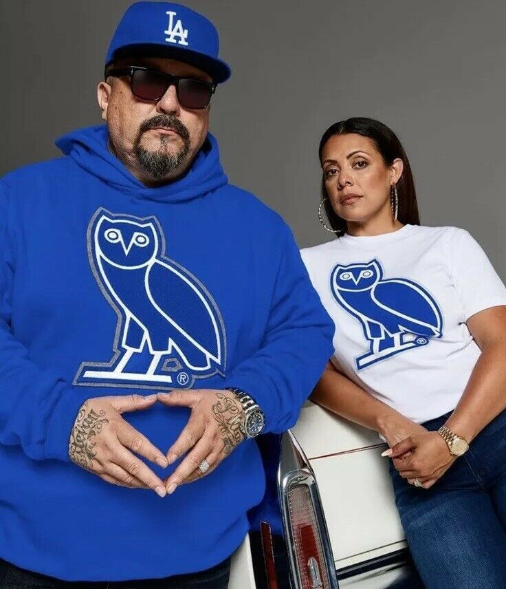 Drake 💙RARE💙 OVO OG Owl hoodie Grove LA Mr. Cartoon Exclusive Size US XL / EU 56 / 4 - 6 Thumbnail