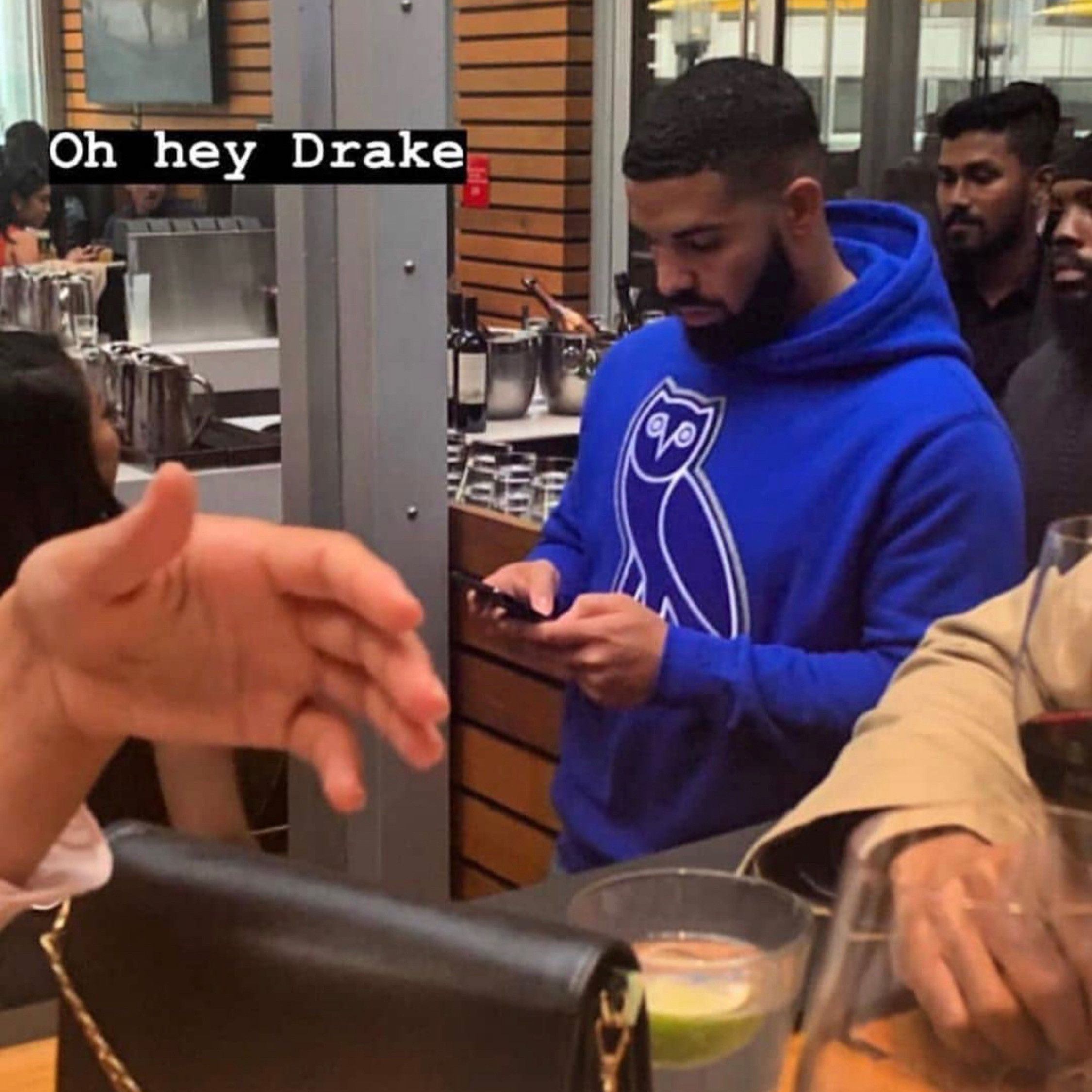 Drake 💙RARE💙 OVO OG Owl hoodie Grove LA Mr. Cartoon Exclusive Size US XL / EU 56 / 4 - 4 Thumbnail