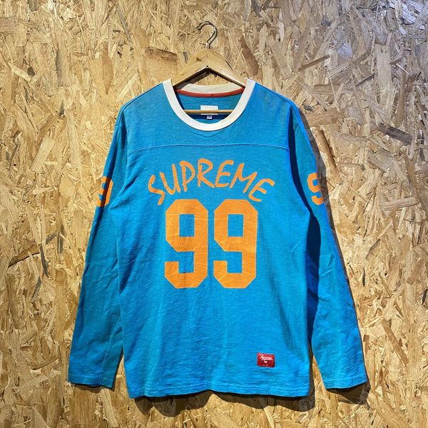 Supreme Supreme 99 Football Longsleeve T-Shirt F/W 12 | Grailed