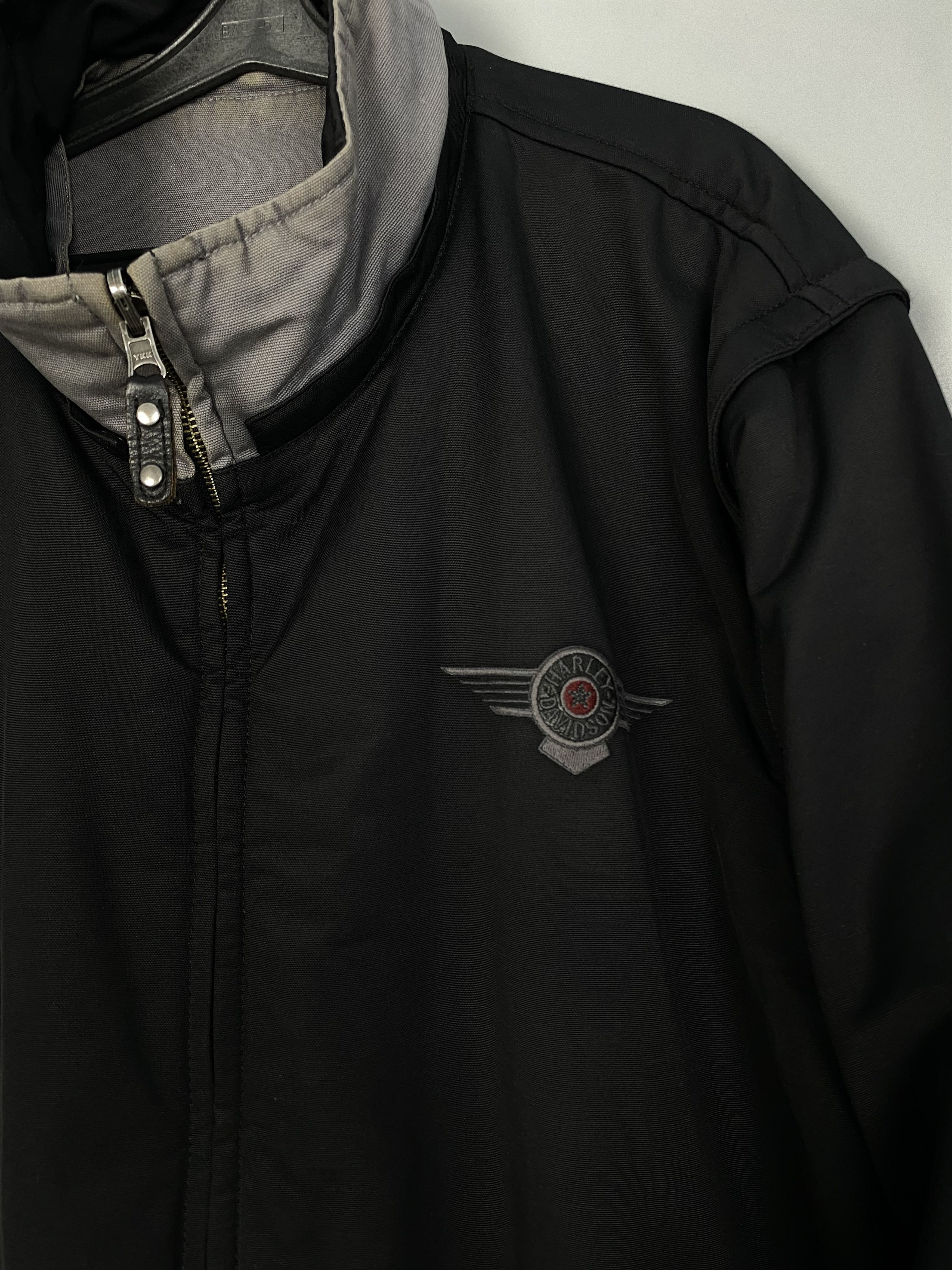 Vintage Vintage Harley Davidson Motorcycle 2 Sides Jacket + Vests Size US XXL / EU 58 / 5 - 12 Thumbnail