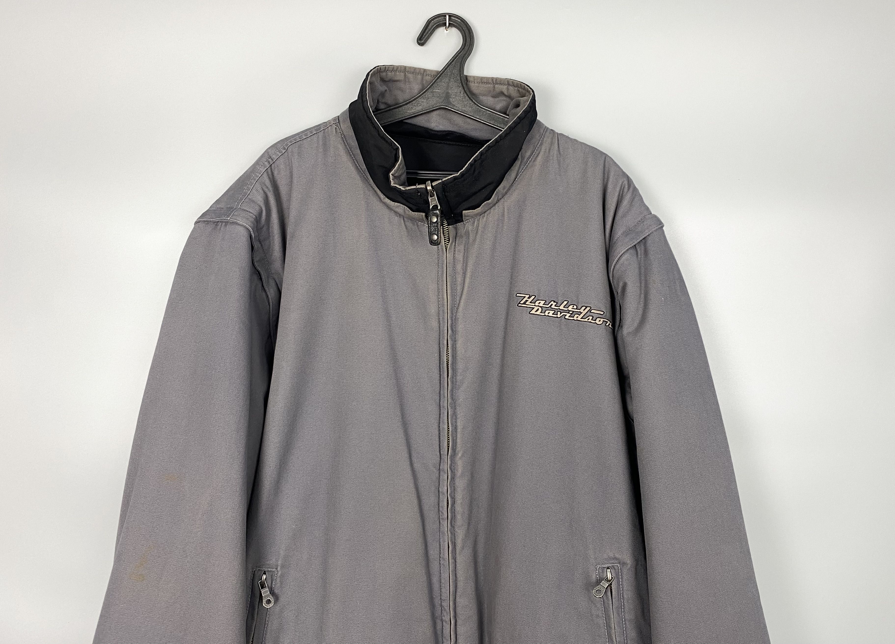 Vintage Vintage Harley Davidson Motorcycle 2 Sides Jacket + Vests Size US XXL / EU 58 / 5 - 7 Thumbnail