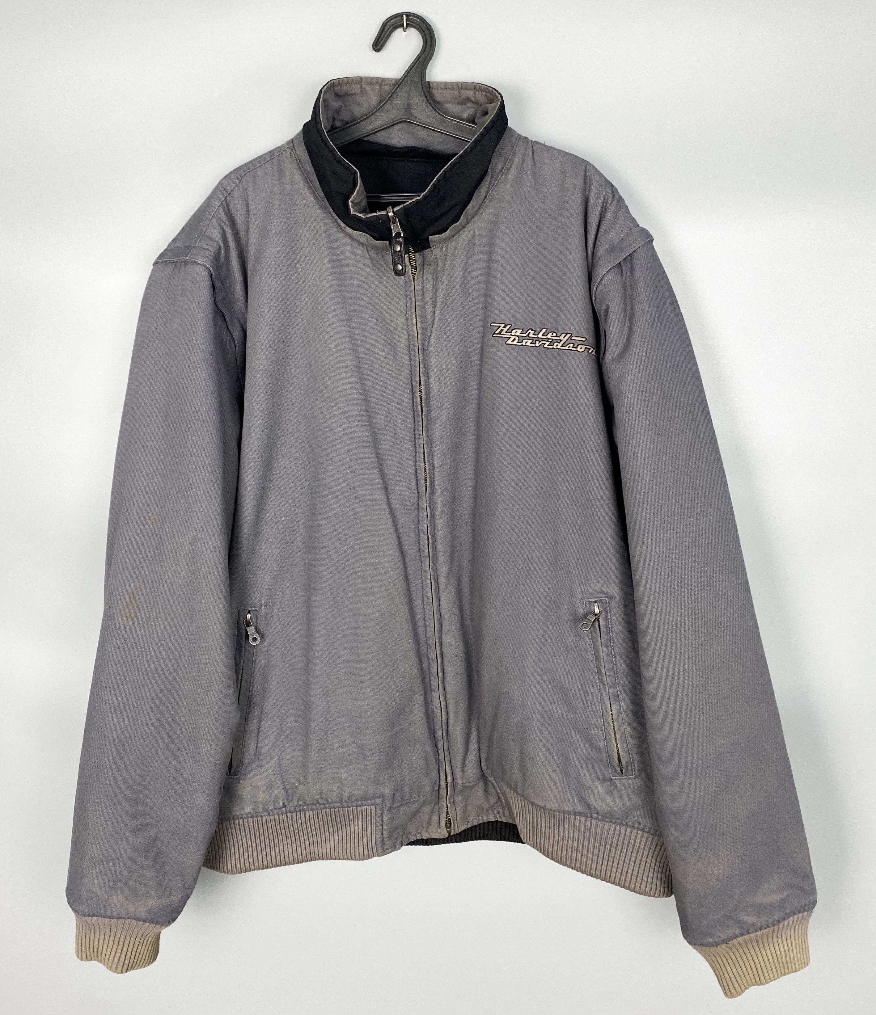 Vintage Vintage Harley Davidson Motorcycle 2 Sides Jacket + Vests Size US XXL / EU 58 / 5 - 6 Thumbnail