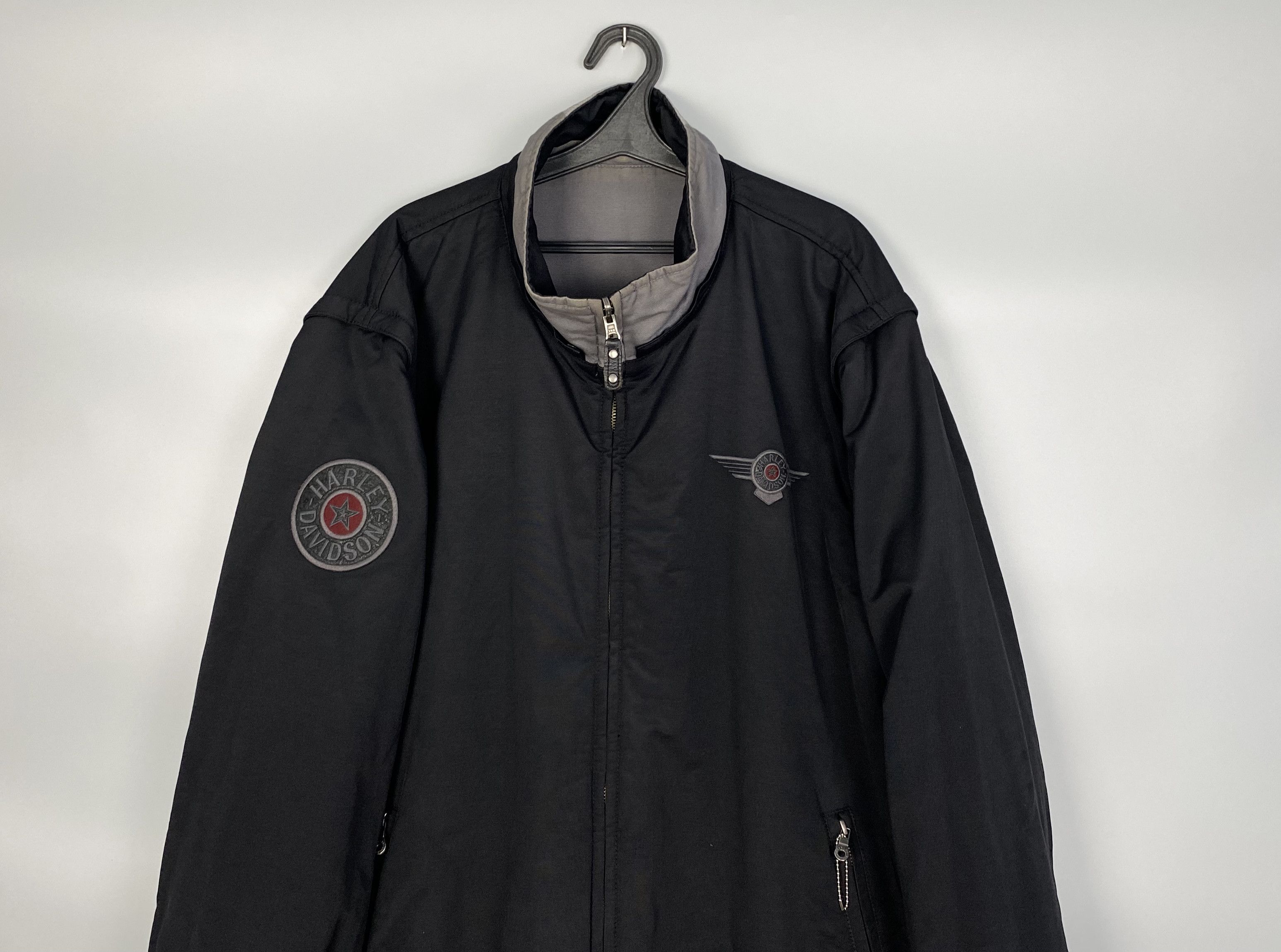 Vintage Vintage Harley Davidson Motorcycle 2 Sides Jacket + Vests Size US XXL / EU 58 / 5 - 10 Thumbnail