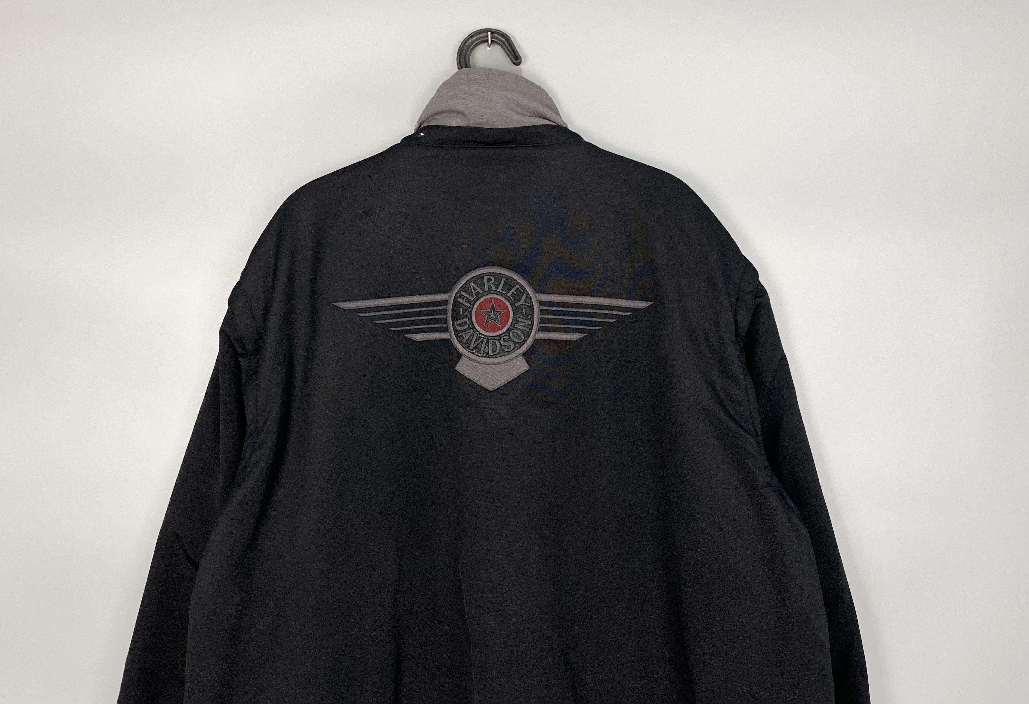 Vintage Vintage Harley Davidson Motorcycle 2 Sides Jacket + Vests Size US XXL / EU 58 / 5 - 14 Thumbnail