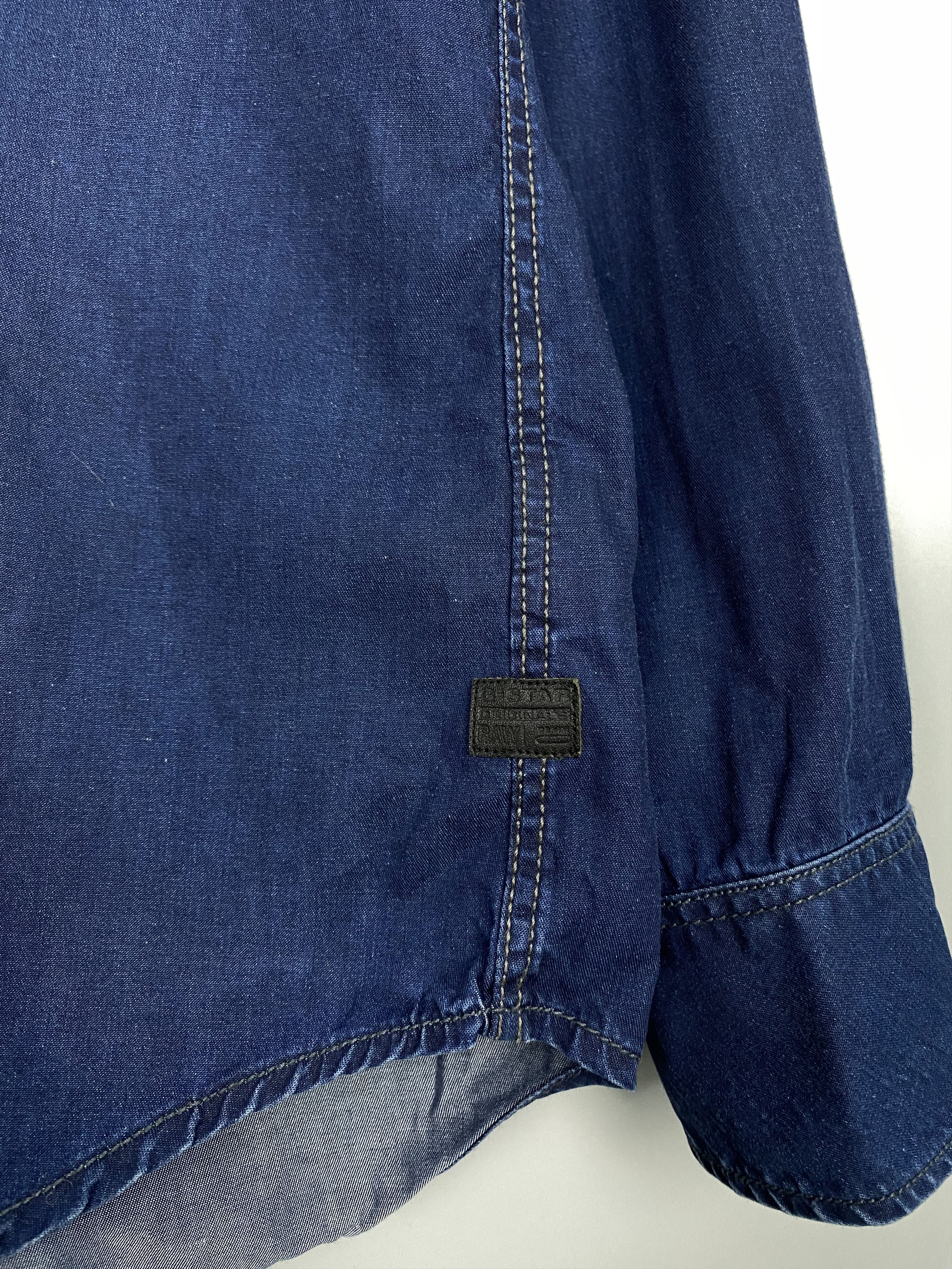 G-Star G-Star Raw Attacc Shirt L/S Denim Overshirt Size US XL / EU 56 / 4 - 6 Thumbnail