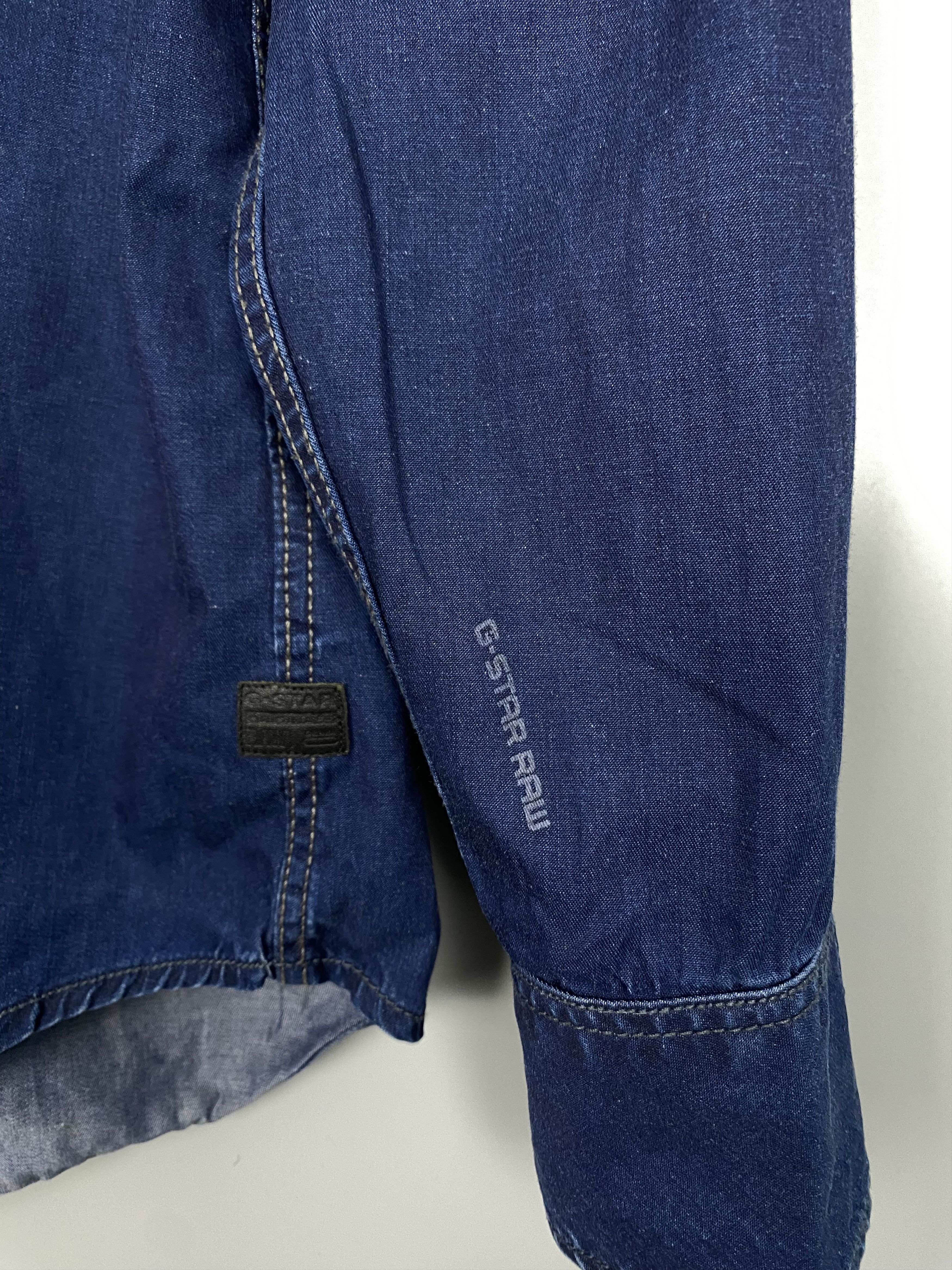 G-Star G-Star Raw Attacc Shirt L/S Denim Overshirt Size US XL / EU 56 / 4 - 7 Thumbnail