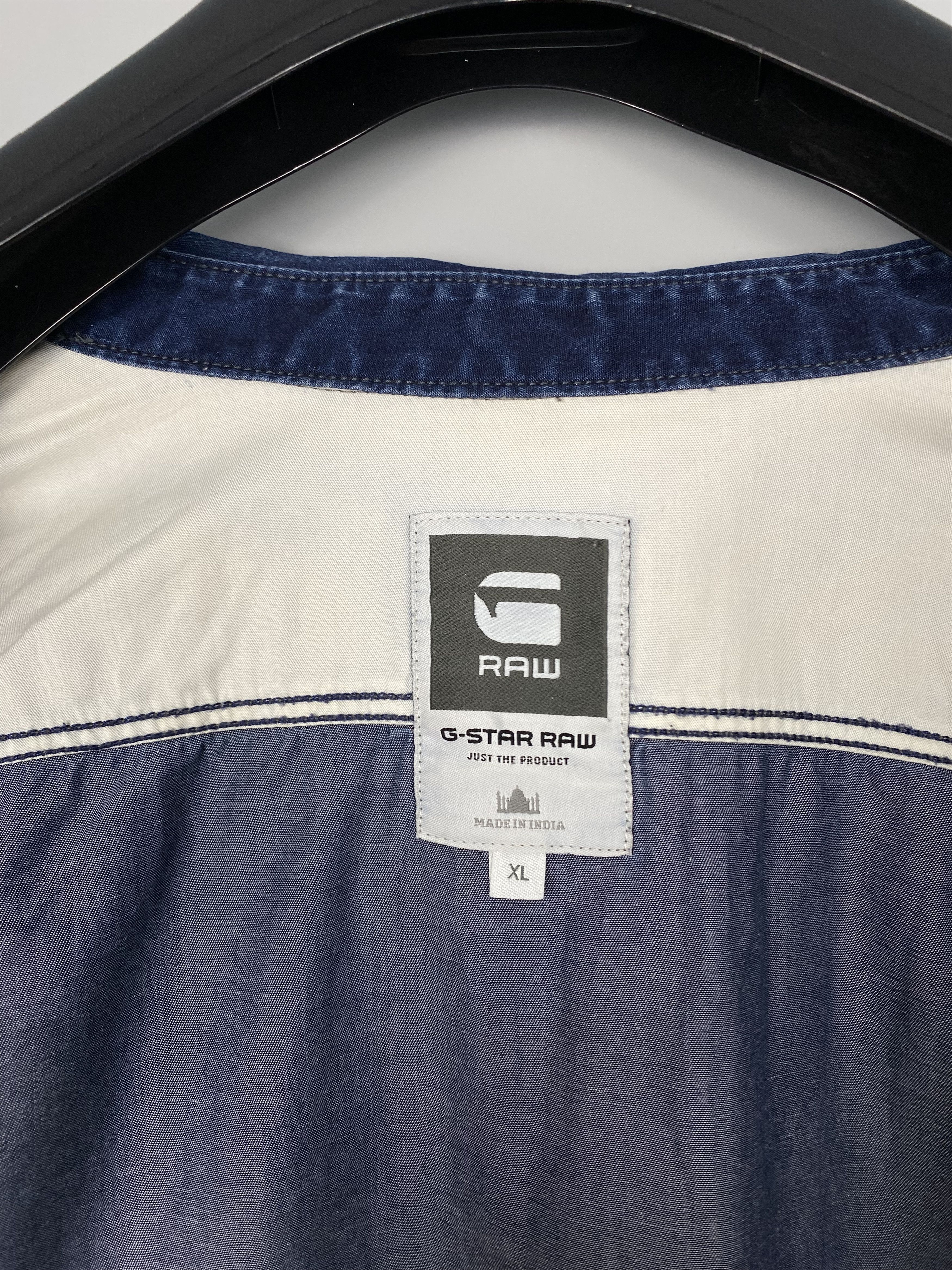 G-Star G-Star Raw Attacc Shirt L/S Denim Overshirt Size US XL / EU 56 / 4 - 10 Thumbnail