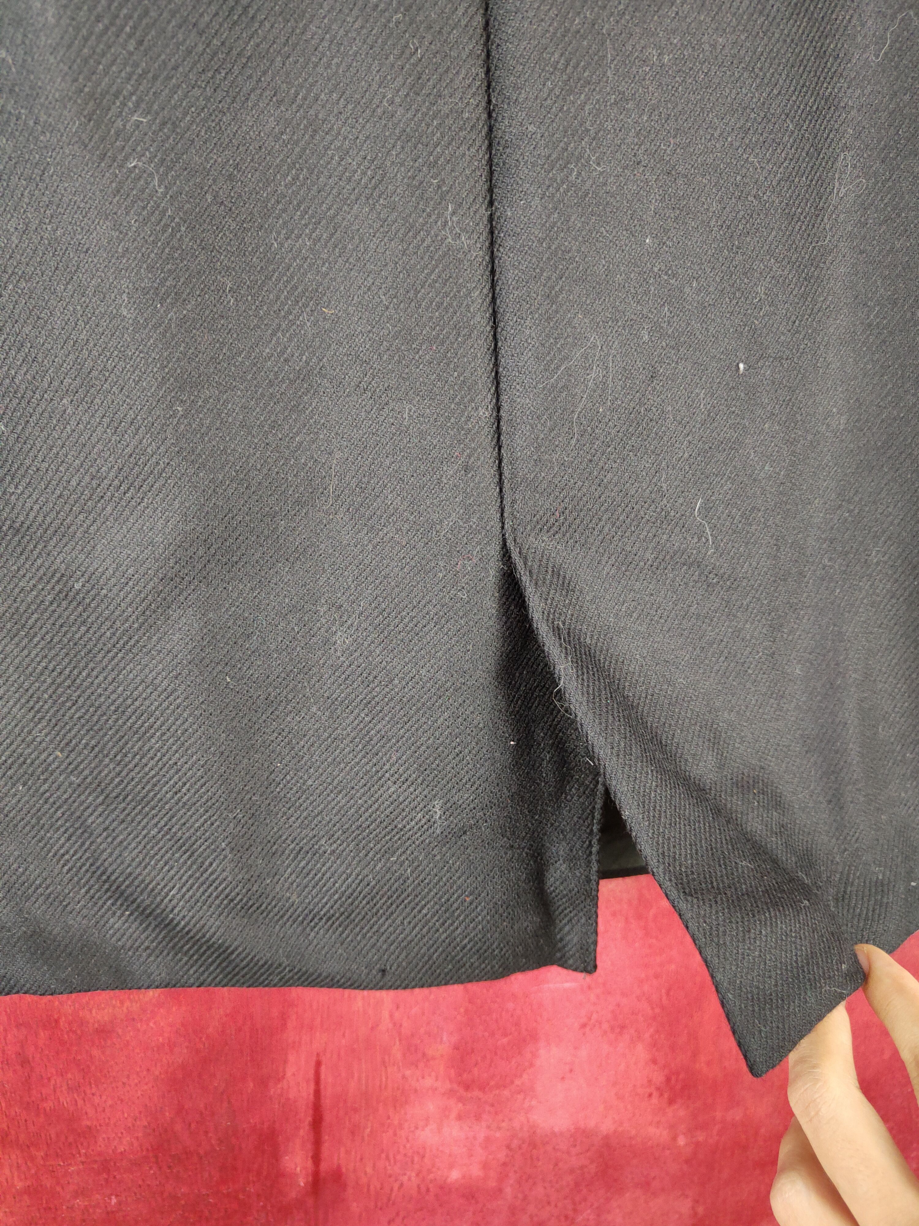 Burberry Burberrys® Black Midi Skirt #S510 Size 24" / US 00 / IT 34 - 8 Thumbnail
