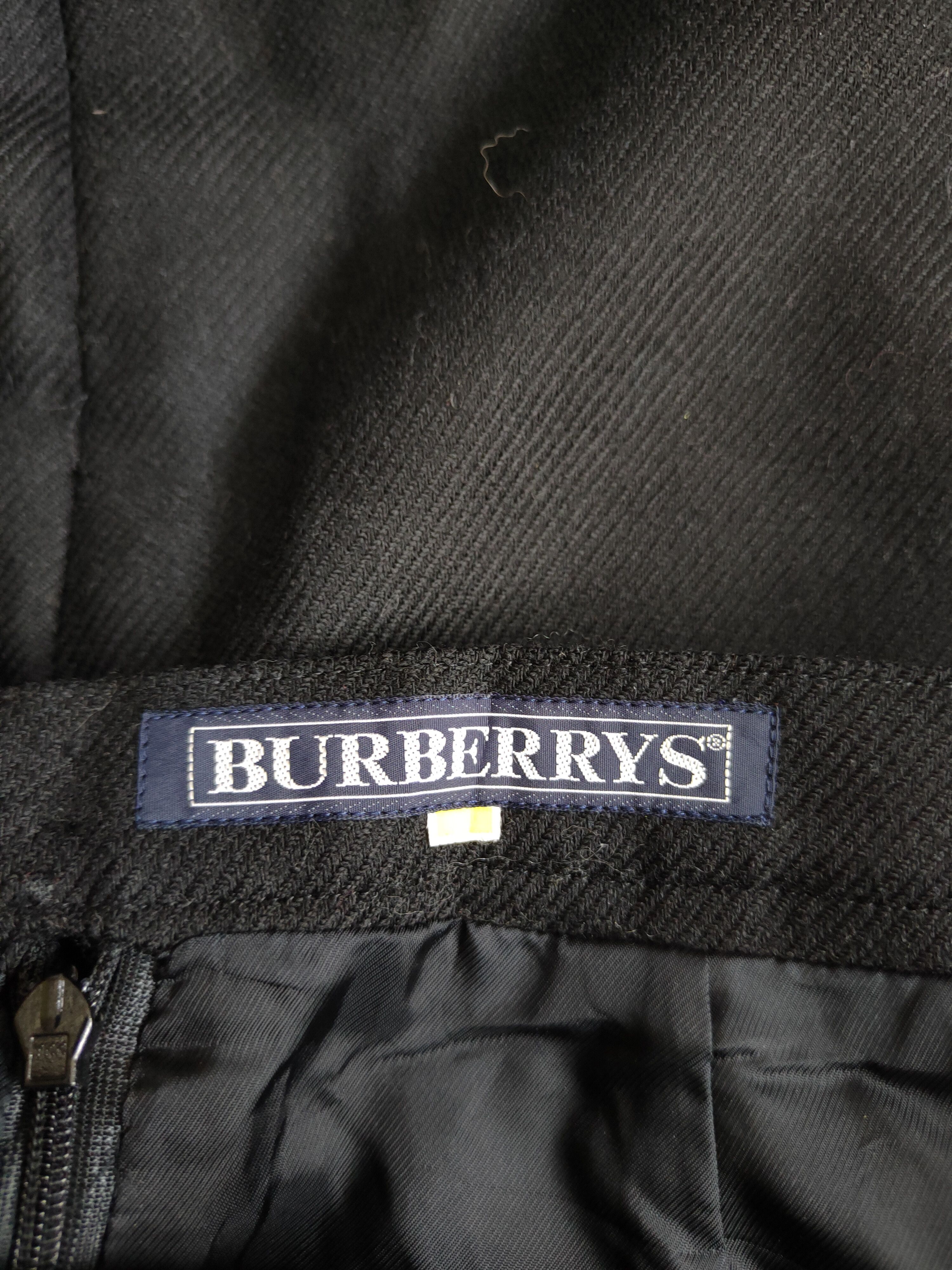 Burberry Burberrys® Black Midi Skirt #S510 Size 24" / US 00 / IT 34 - 11 Thumbnail
