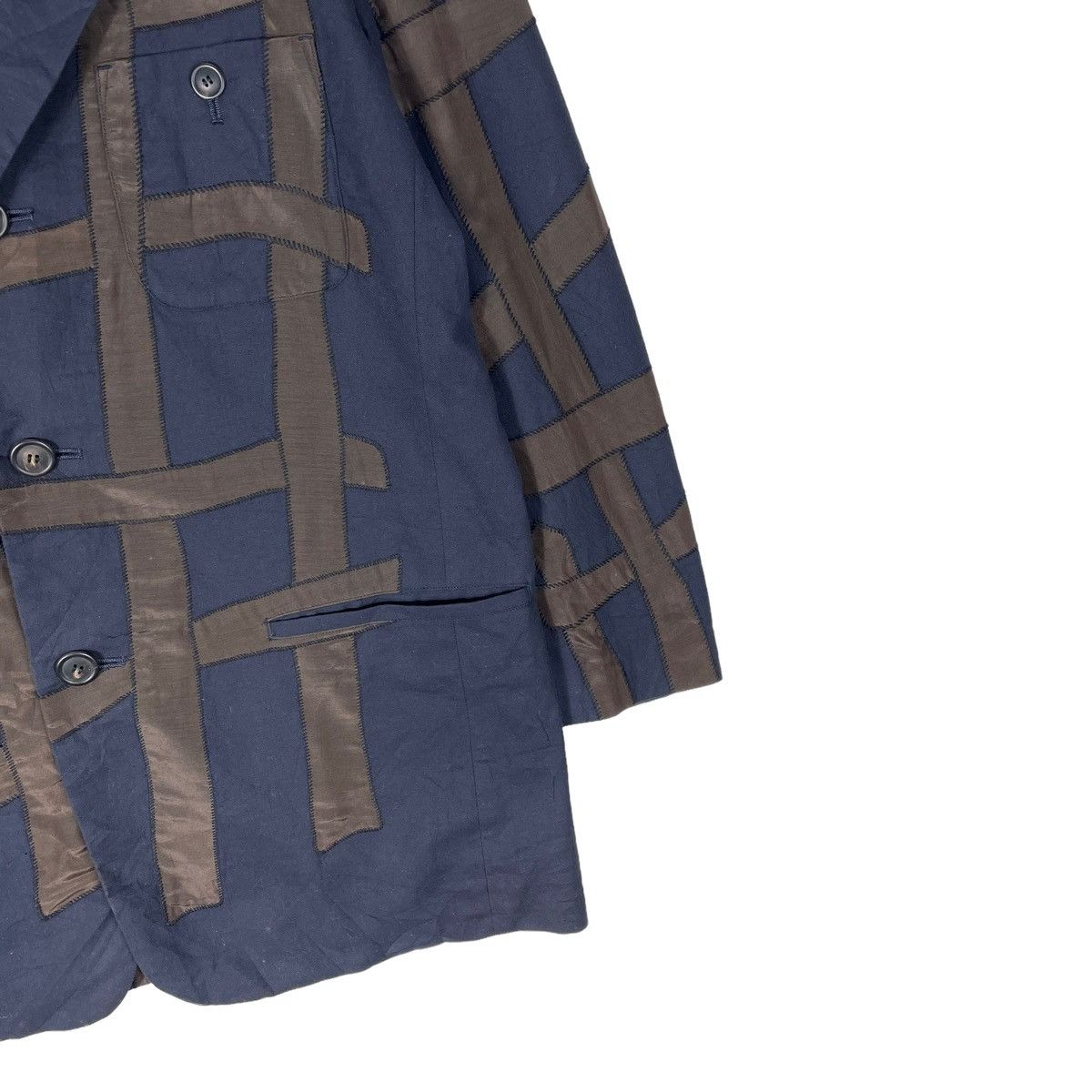 Issey Miyake ☀️ISSEY MIYAKE MEN IS RUNWAY BLAZER COAT Size US L / EU 52-54 / 3 - 5 Thumbnail