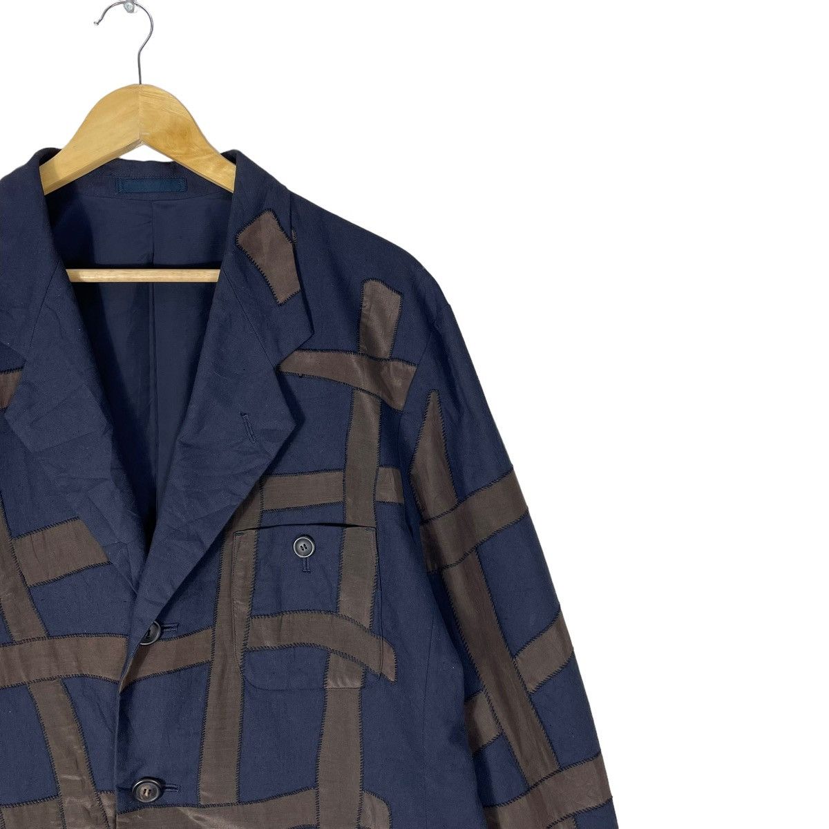 Issey Miyake ☀️ISSEY MIYAKE MEN IS RUNWAY BLAZER COAT Size US L / EU 52-54 / 3 - 4 Thumbnail