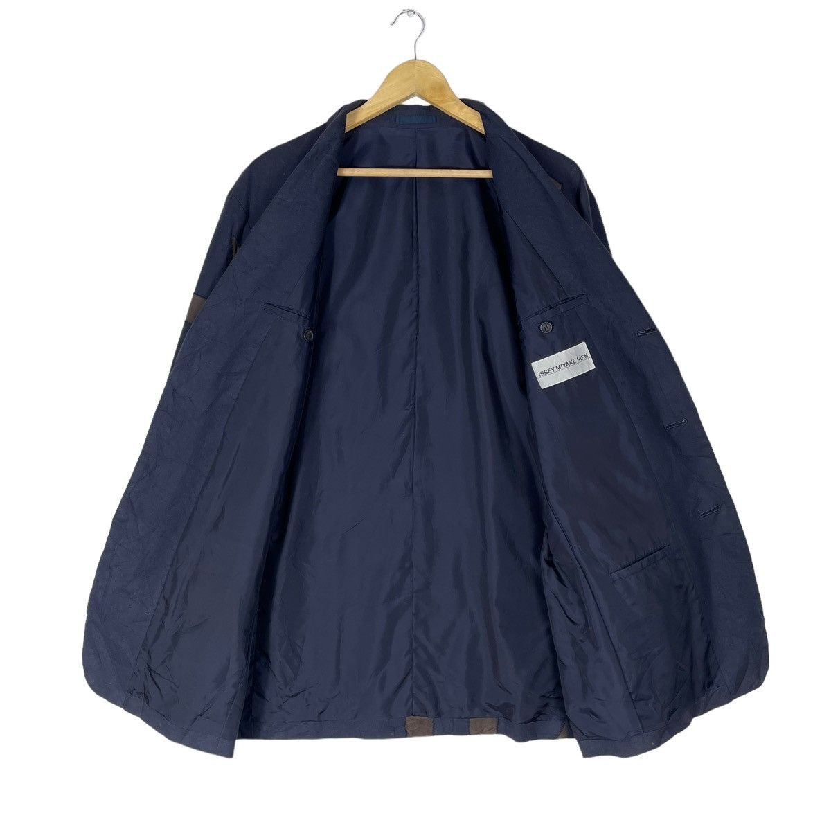 Issey Miyake ☀️ISSEY MIYAKE MEN IS RUNWAY BLAZER COAT Size US L / EU 52-54 / 3 - 7 Thumbnail