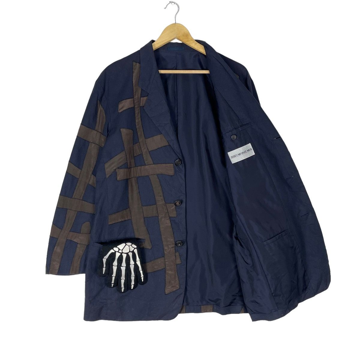 Issey Miyake ☀️ISSEY MIYAKE MEN IS RUNWAY BLAZER COAT Size US L / EU 52-54 / 3 - 1 Thumbnail