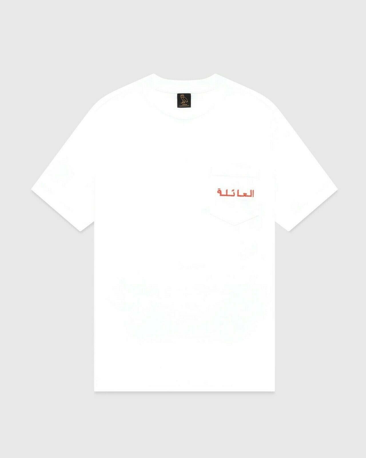 Drake OVO FAMILY ARABIC POCKET T-SHIRT Size US XL / EU 56 / 4 - 4 Thumbnail
