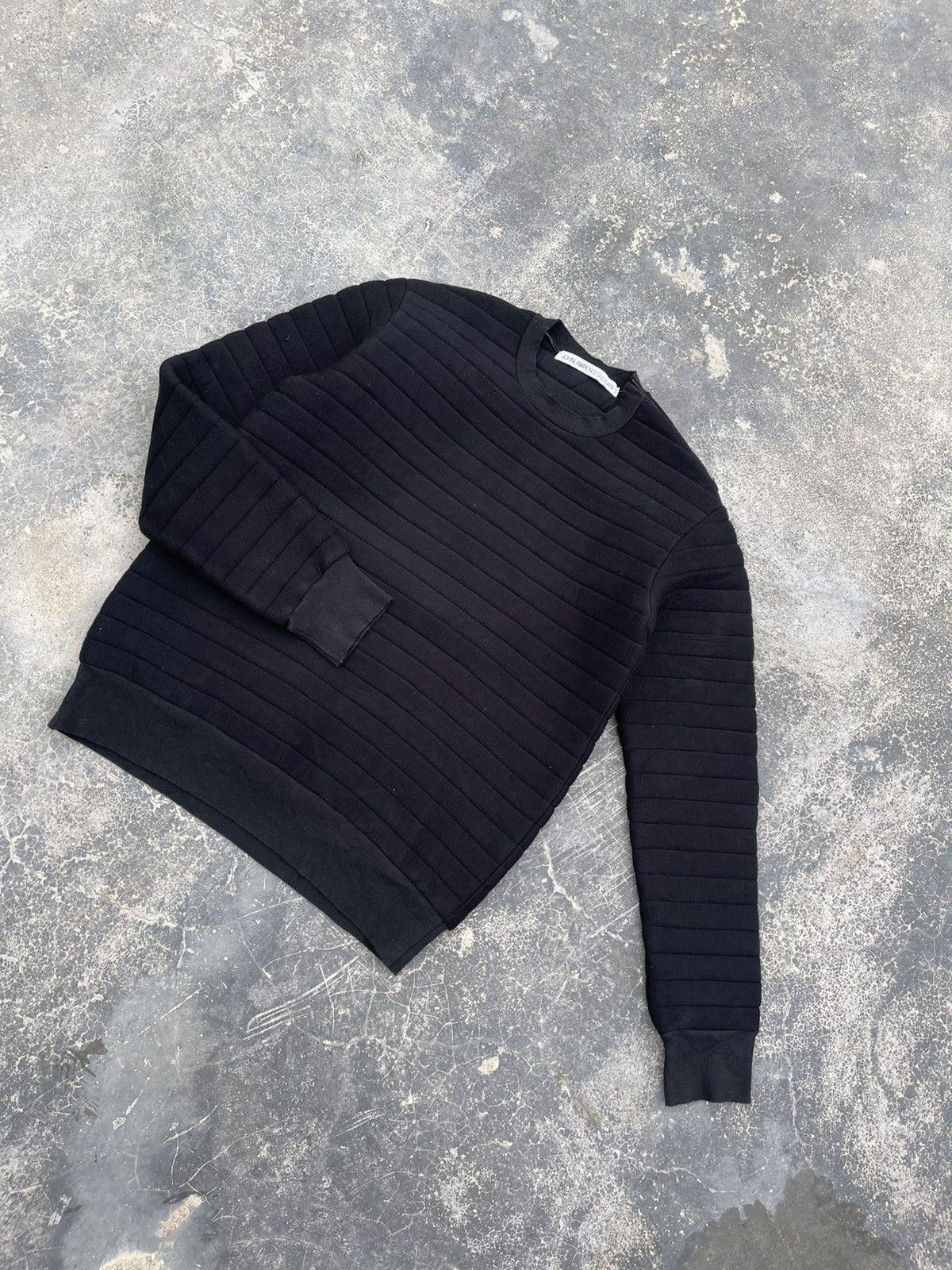 John Lawrence Sullivan Puffy Neck Zipper Sweatshirt