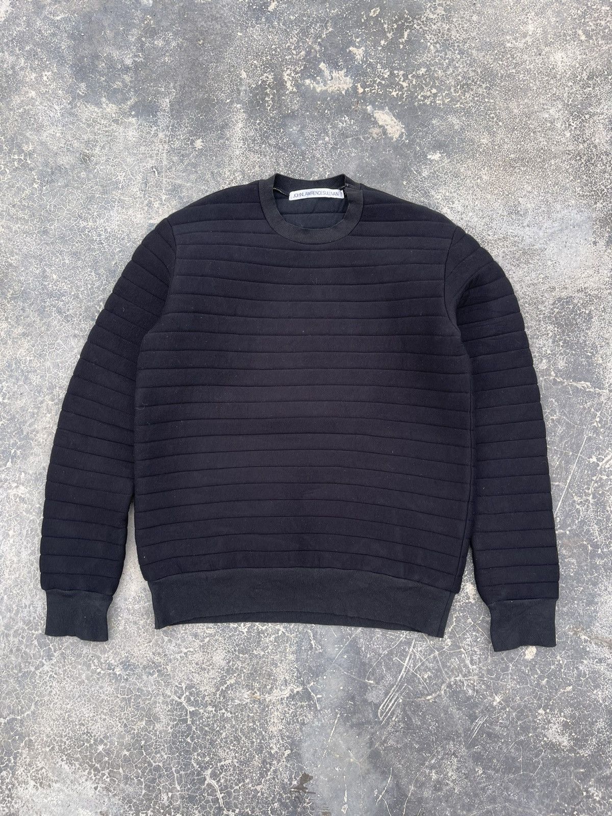 Designer × JOHN LAWRENCE SULLIVAN × Japanese Brand John Lawrence Sullivan Puffy Neck Zipper Sweatshirt Size US S / EU 44-46 / 1 - 2 Thumbnail
