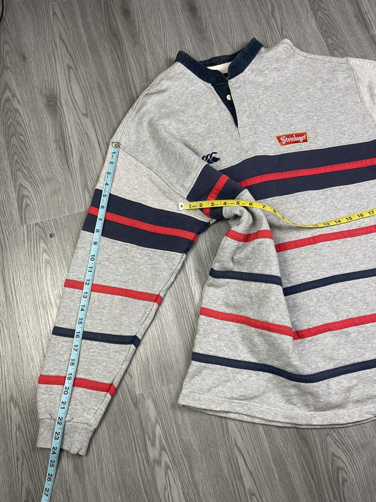 Canterbury of New Zealand × Vintage Vintage Canterbury Stienlager Embroidery rugby Pullover Size US XL / EU 56 / 4 - 13 Thumbnail