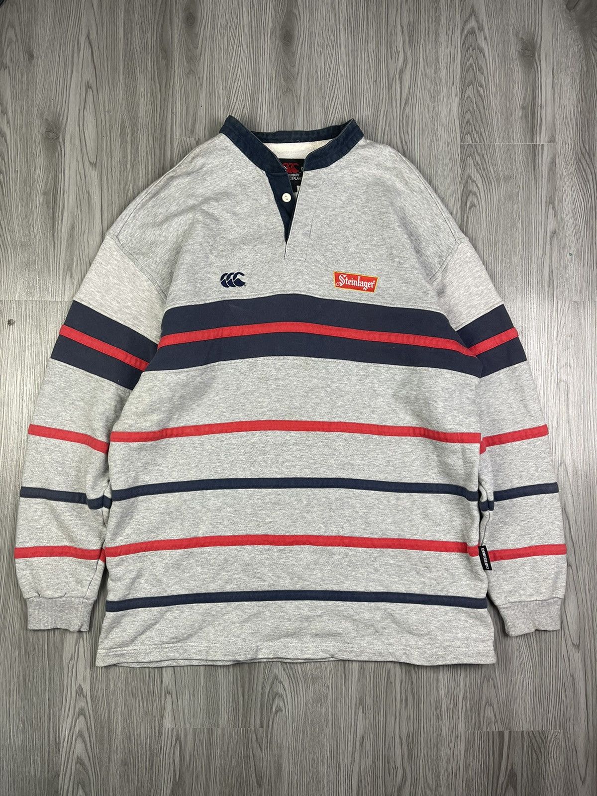 Canterbury of New Zealand × Vintage Vintage Canterbury Stienlager Embroidery rugby Pullover Size US XL / EU 56 / 4 - 1 Thumbnail