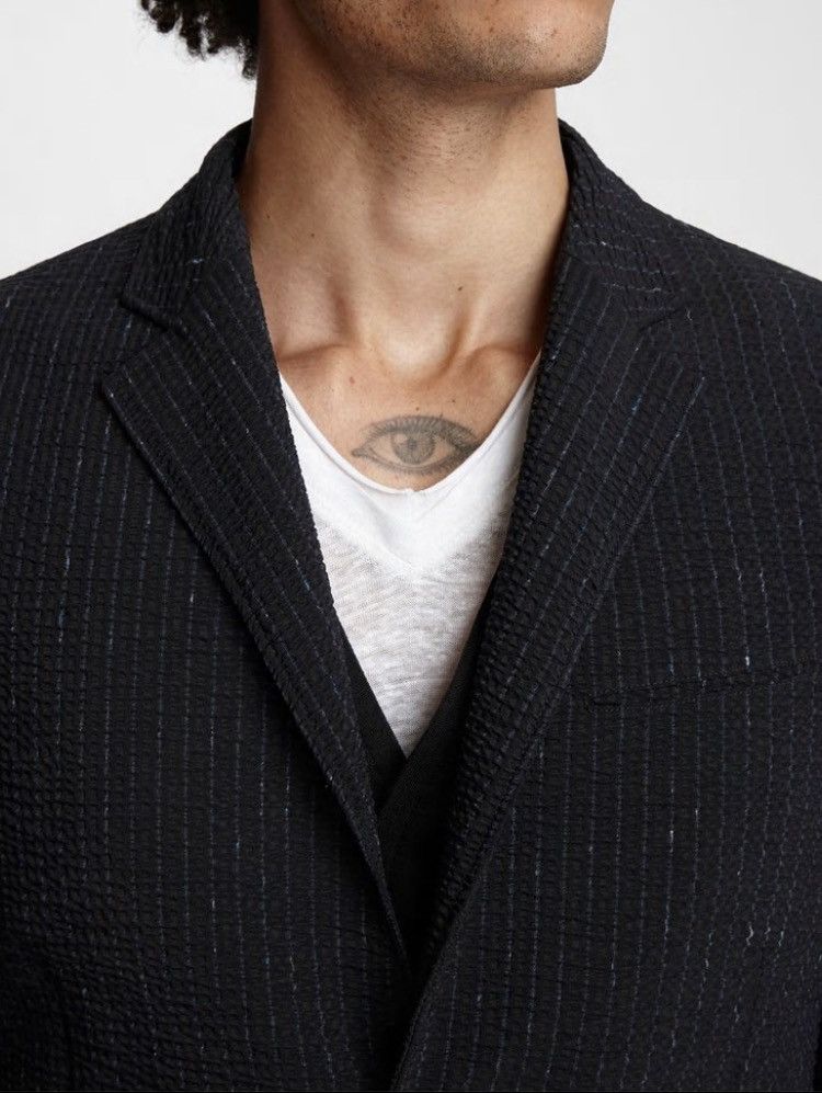John Varvatos Seersucker Jacquard Jacket. 50 Size US M / EU 48-50 / 2 - 3 Thumbnail