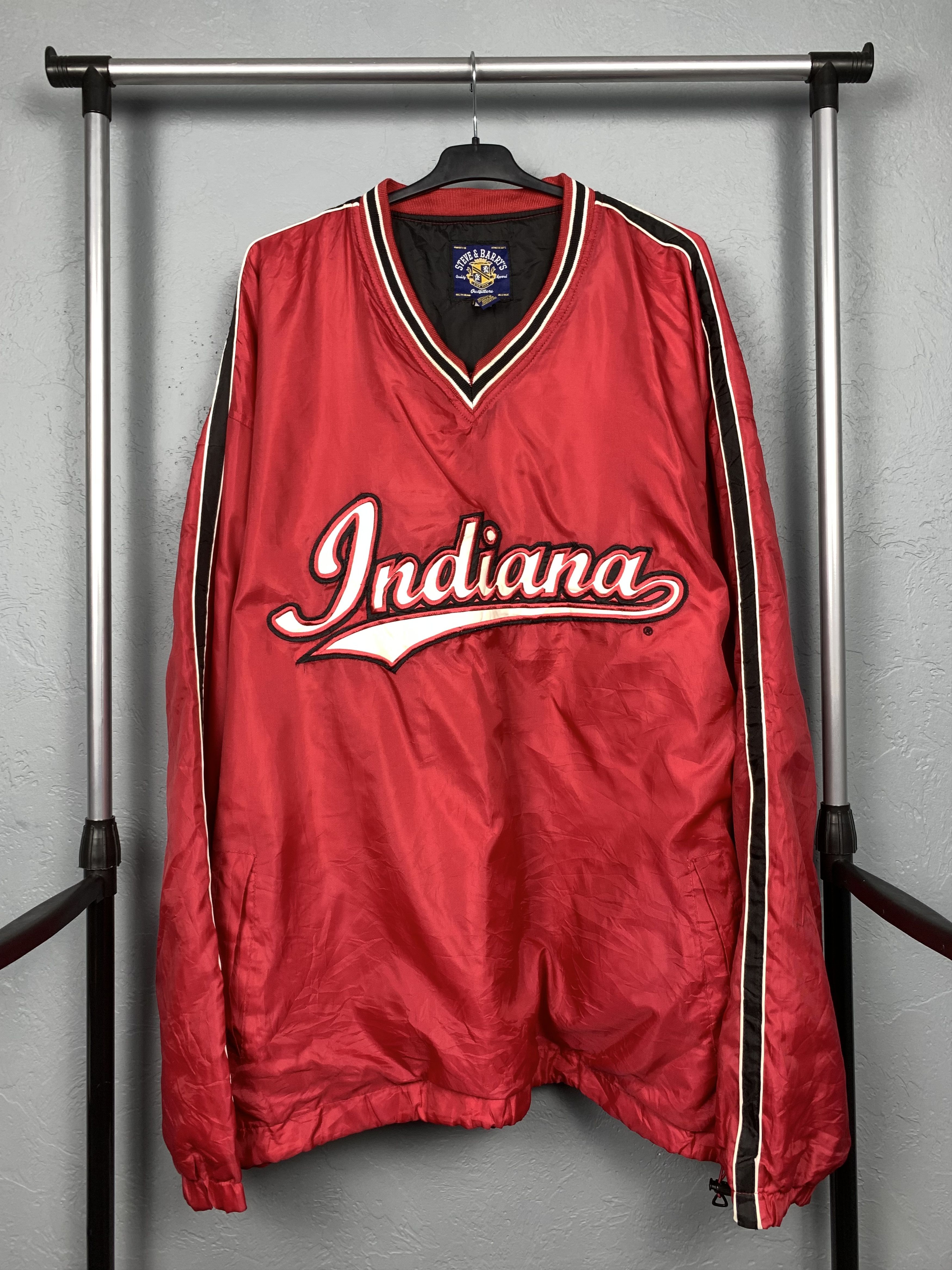 Steve And Barrys Indiana University Steve And Barrys Vintage Oversized Jacket Size US XXL / EU 58 / 5 - 1 Thumbnail