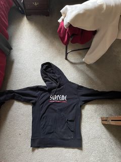 Supreme riot outlet hoodie