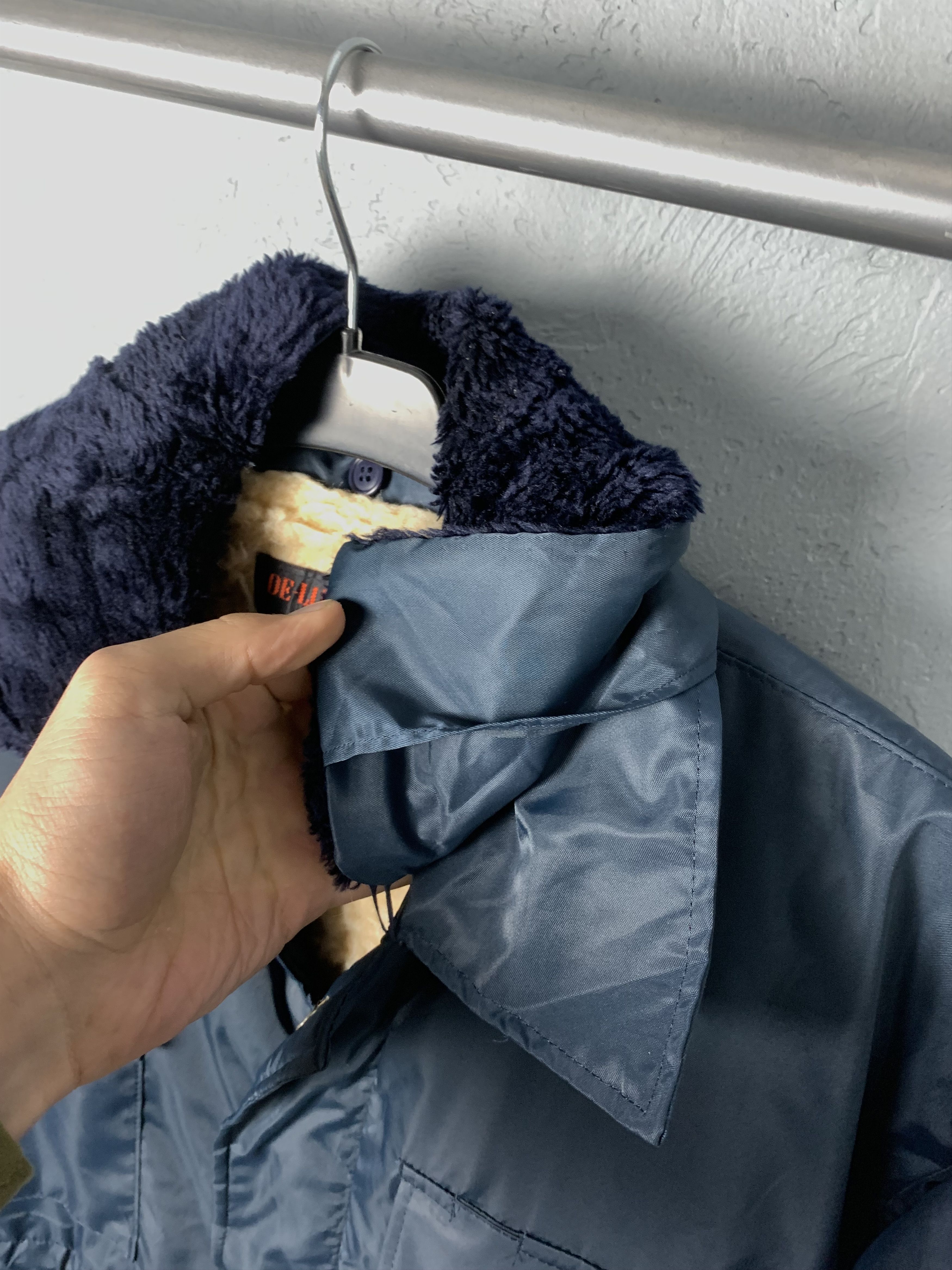 Deluxeware De-luxe Japan Vintage Mens Sherpa Jaket Workwear Size US XL / EU 56 / 4 - 4 Thumbnail
