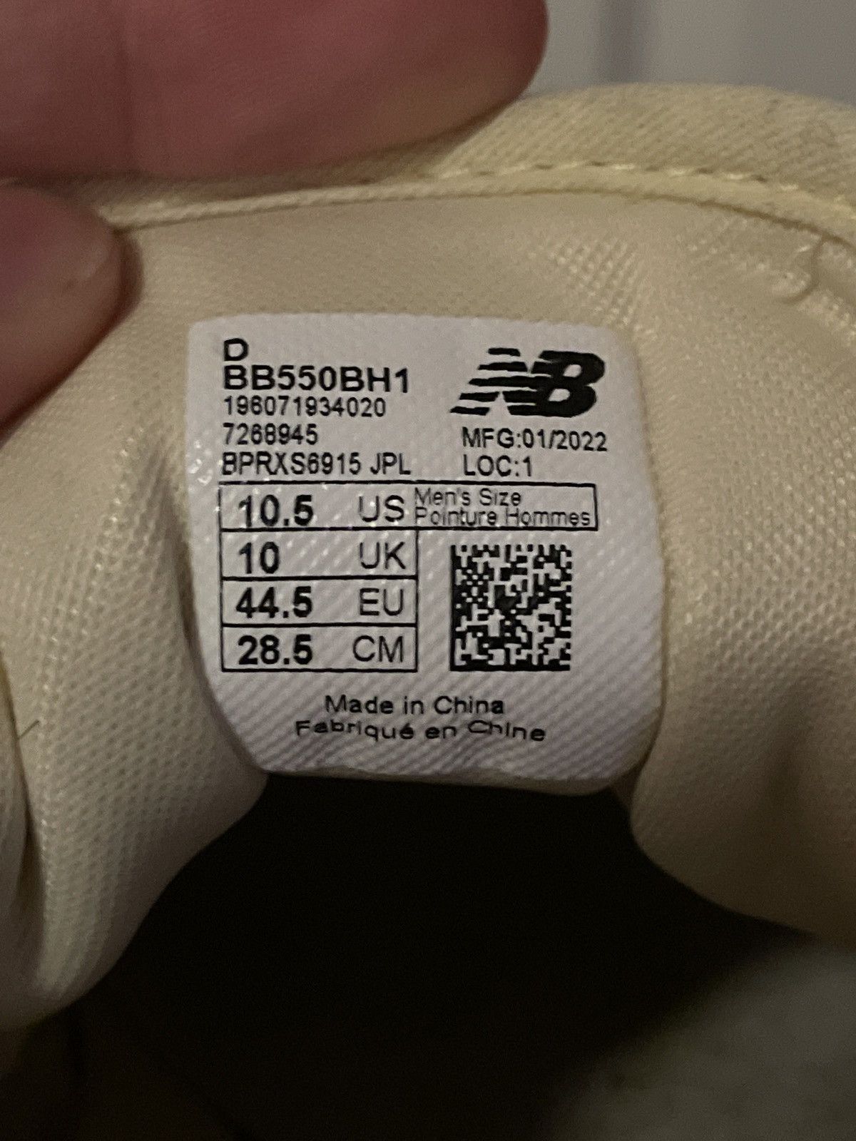 New Balance New Balance 550 x Joe Freshgoods “Conversations Amongst Us” Size US 10.5 / EU 43-44 - 7 Thumbnail