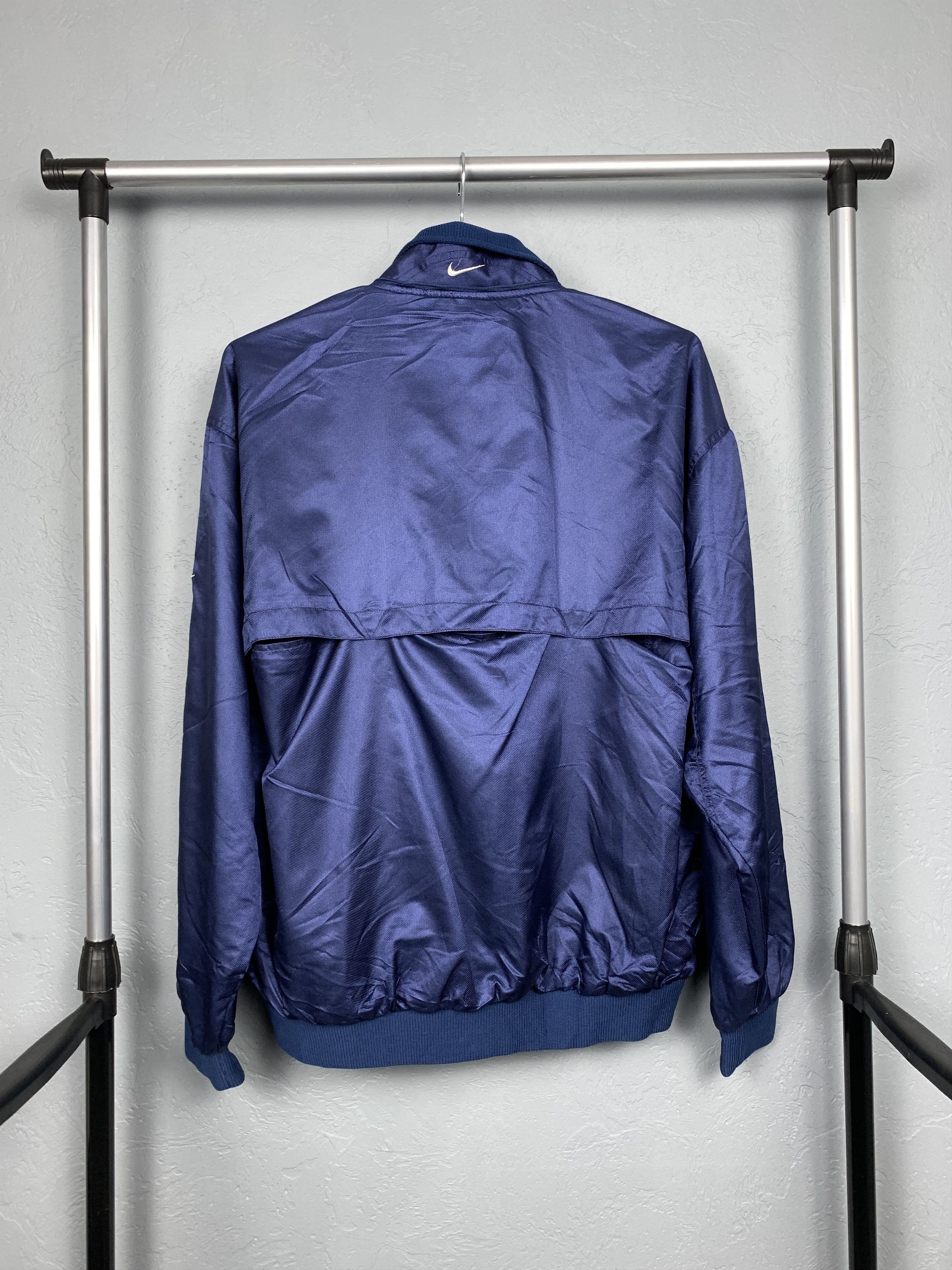 Nike Nike 90s Vintage Mens Nylon Bomber Jacket Size US XL / EU 56 / 4 - 7 Thumbnail