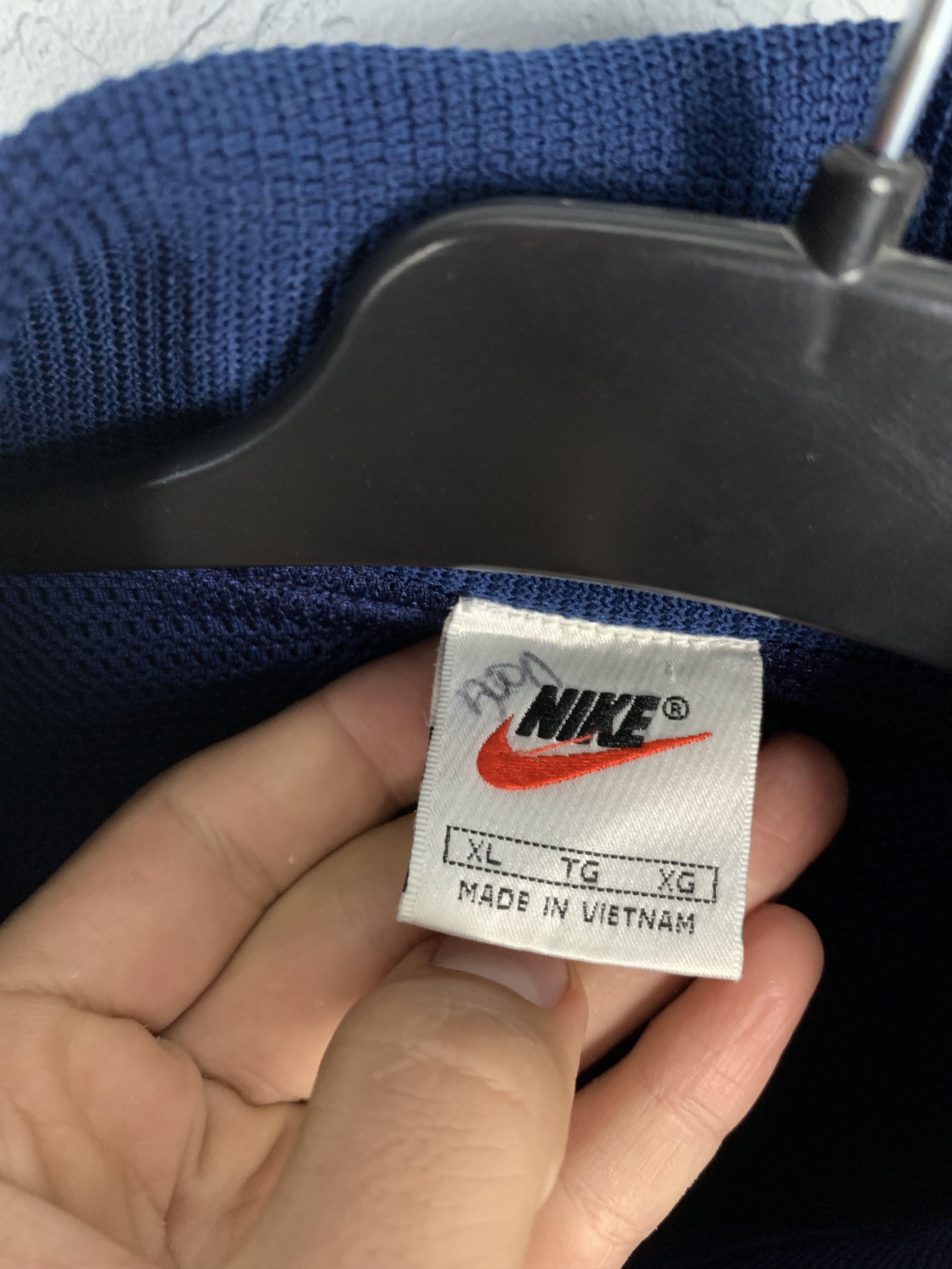 Nike Nike 90s Vintage Mens Nylon Bomber Jacket Size US XL / EU 56 / 4 - 3 Thumbnail