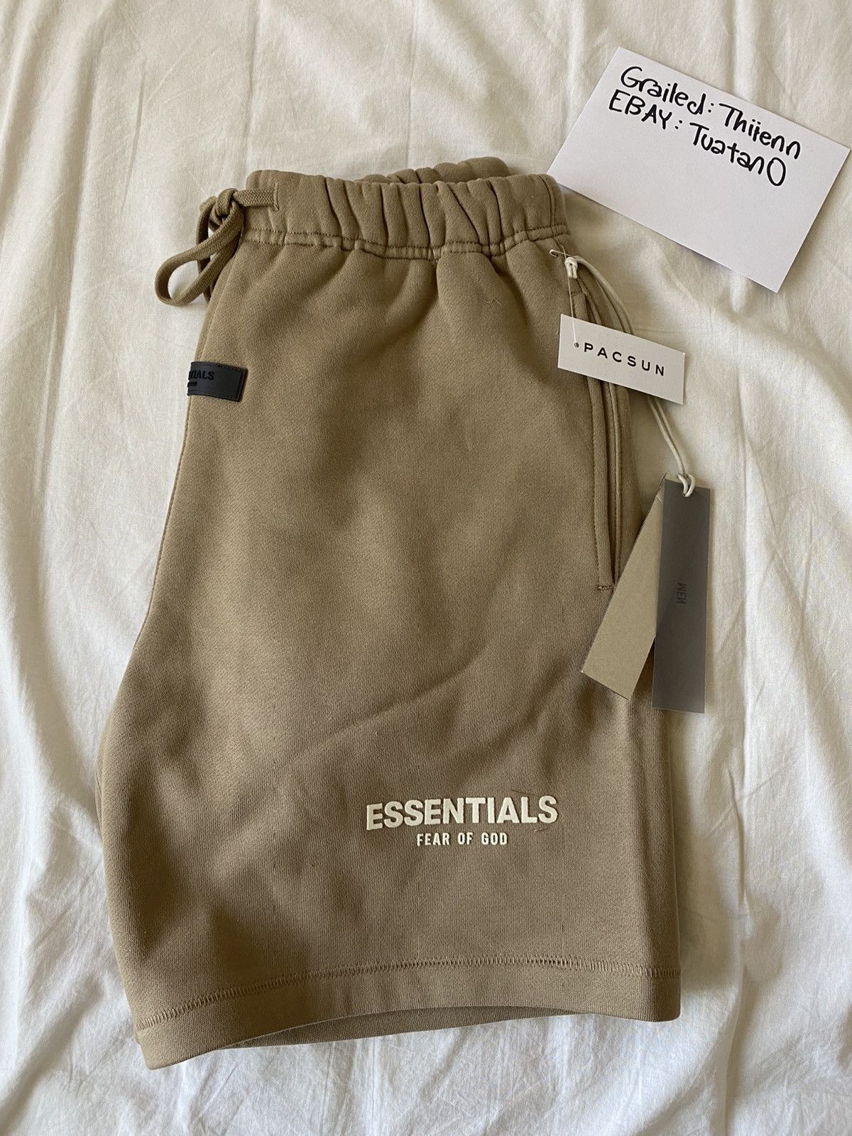 Essentials Fear of God Sweatpants XS - top Desert Taupe BRAND NEW!